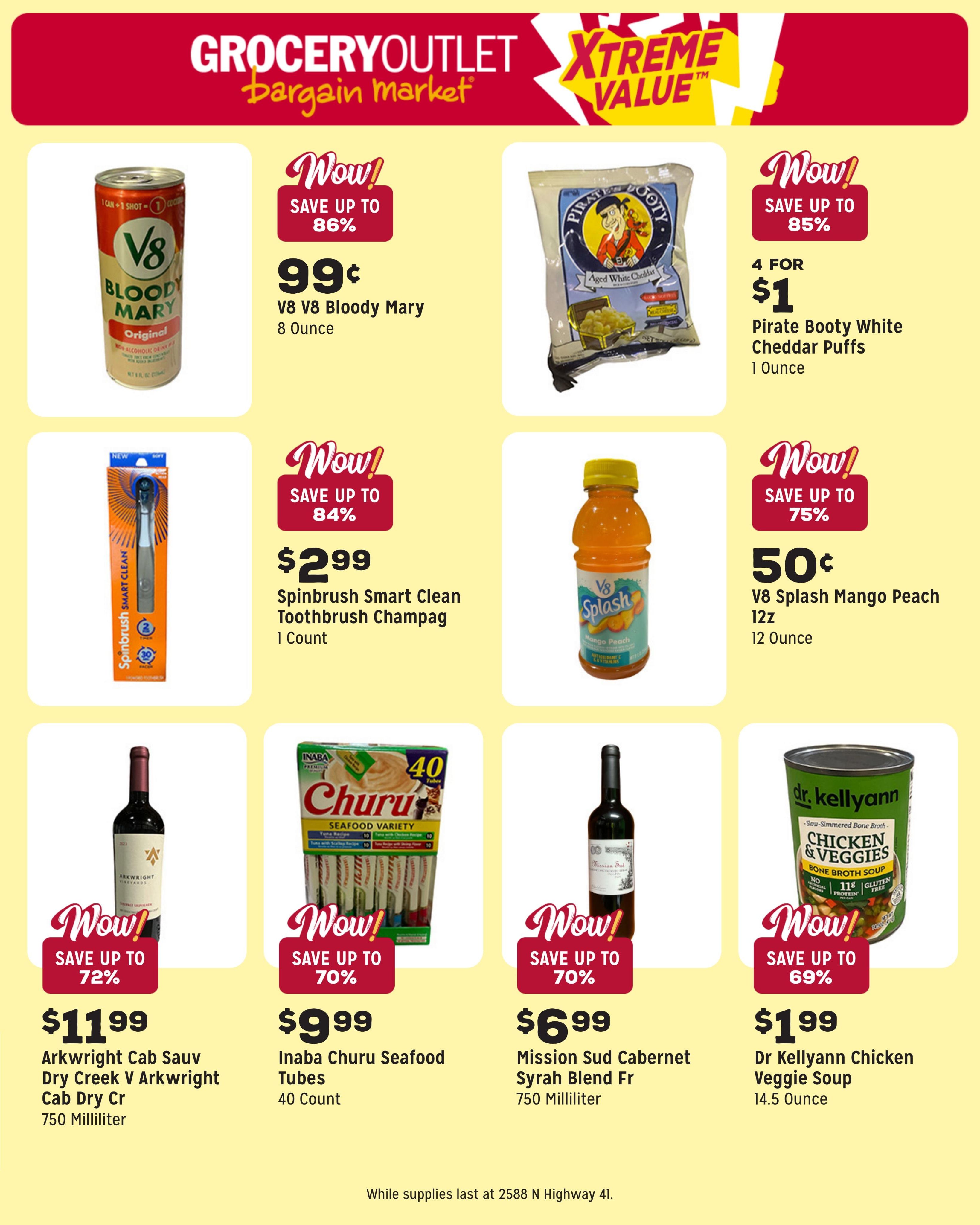 Grocery Outlet (Newman Lake Area, WA) Weekly Ad August 5 - 11, 2026