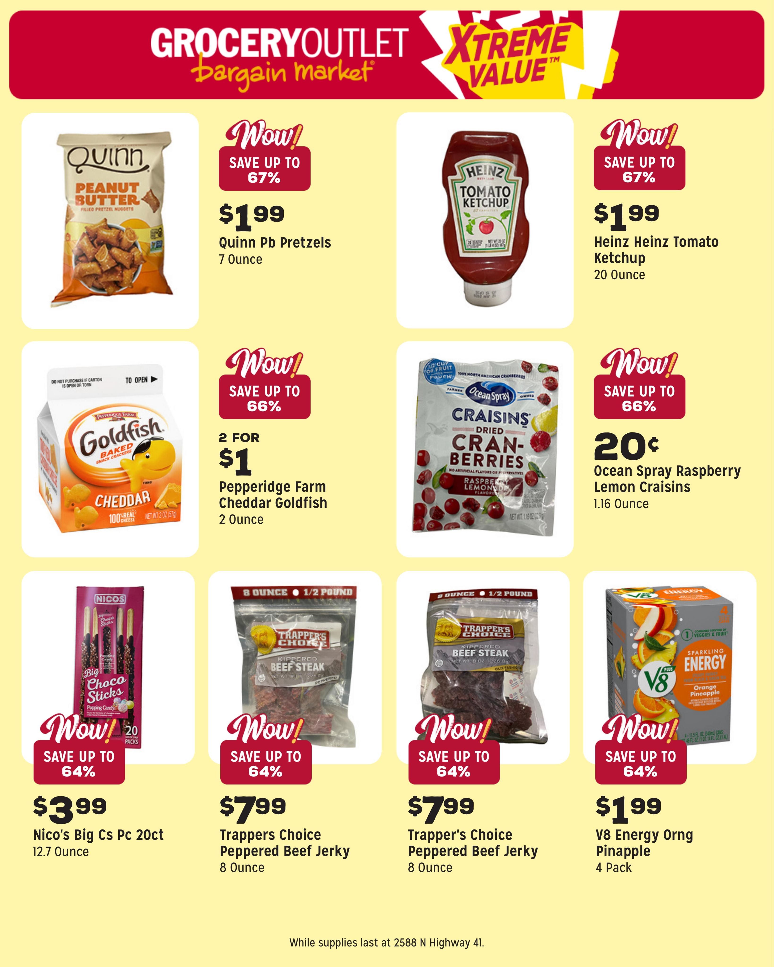 Grocery Outlet (Newman Lake Area, WA) Weekly Ad August 5 - 11, 2026