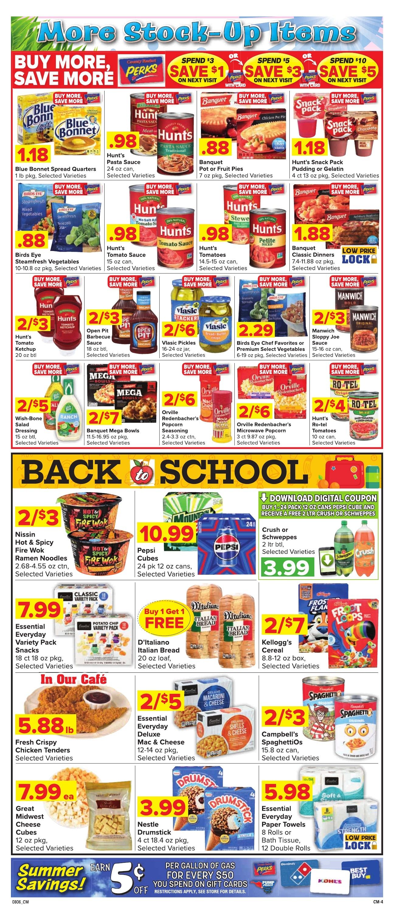 Grove City County Market Weekly Ad August 6 - 12, 2026