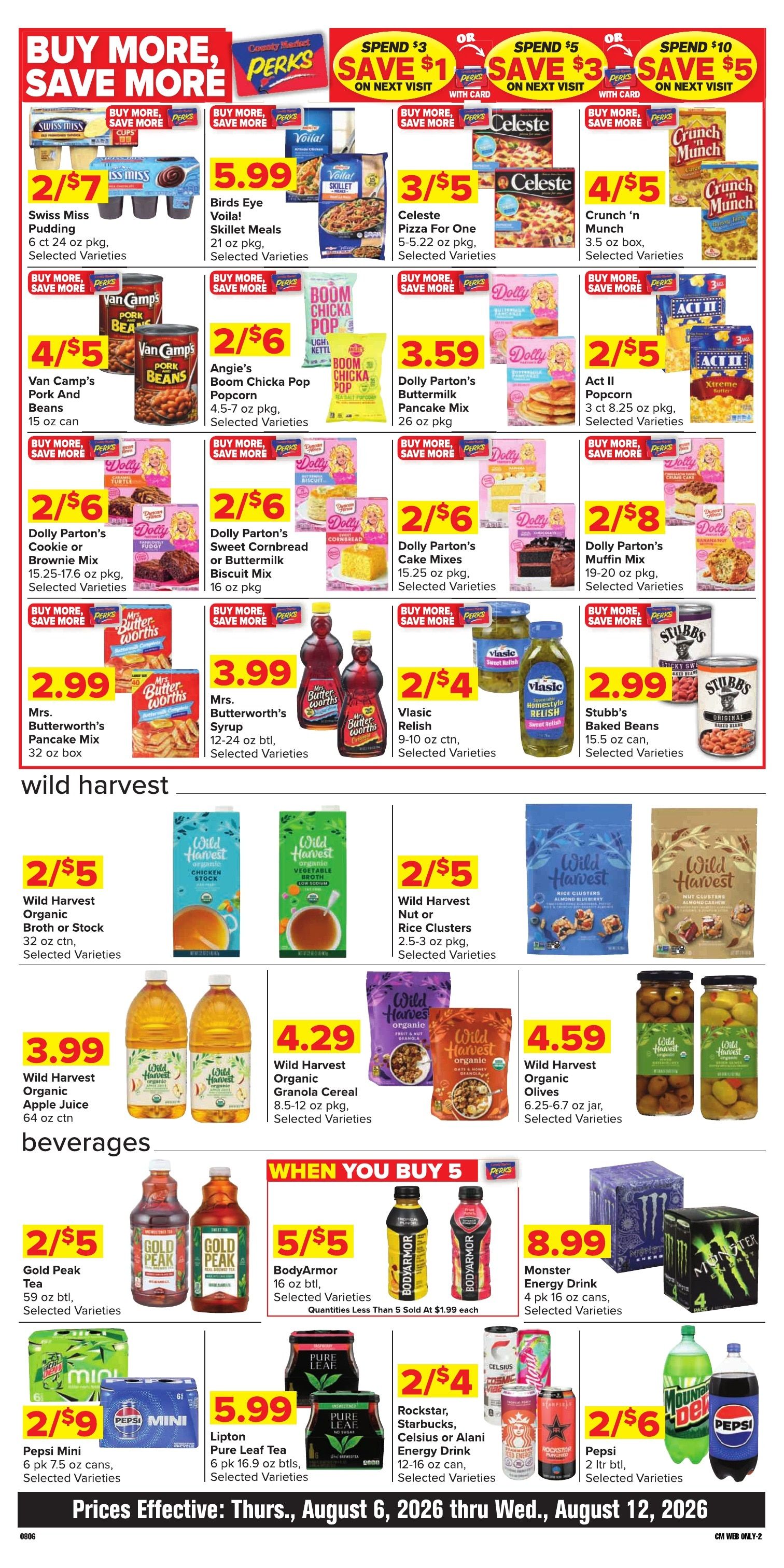 Grove City County Market Weekly Ad August 6 - 12, 2026