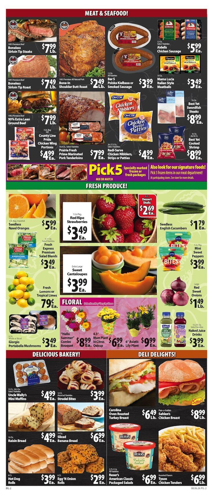 Mike's BI-LO Weekly Ad August 6 - 12, 2026