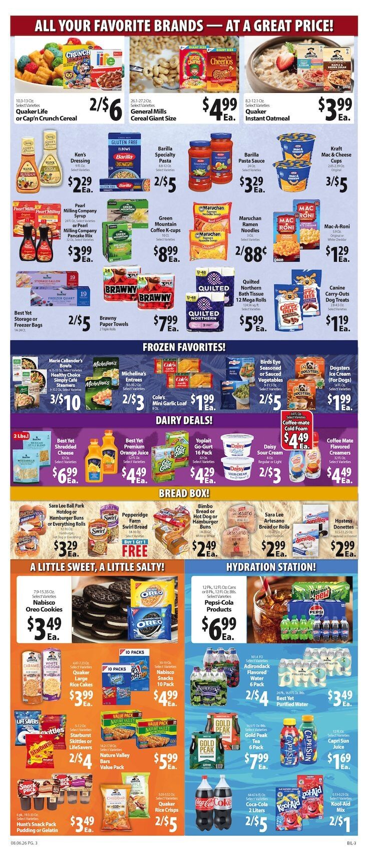 Mike's BI-LO Weekly Ad August 6 - 12, 2026