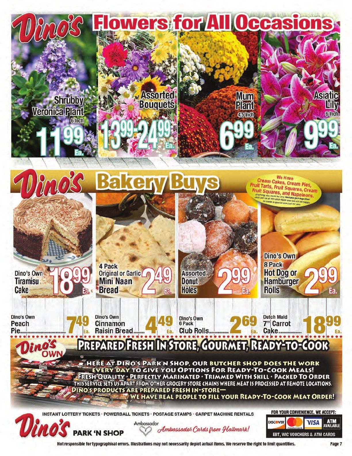 Dino's Park-n-Shop Weekly Ad August 6 - 19, 2026