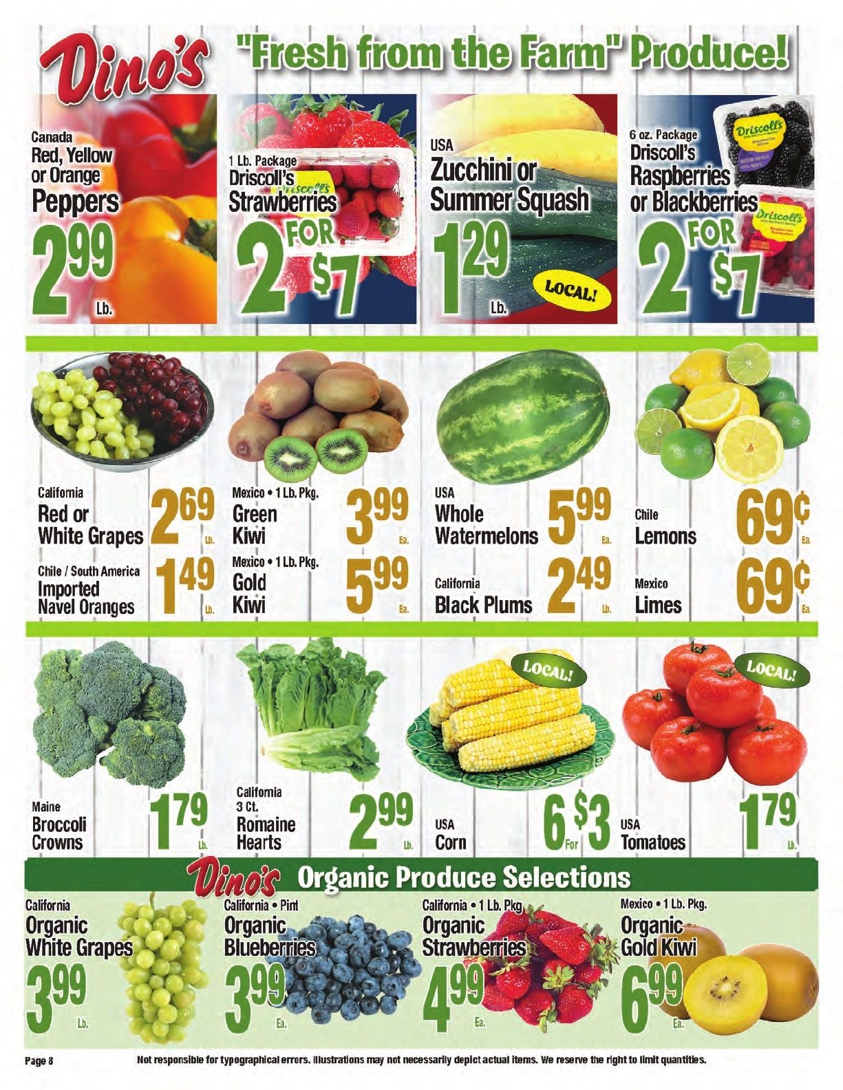 Dino's Park-n-Shop Weekly Ad August 6 - 19, 2026