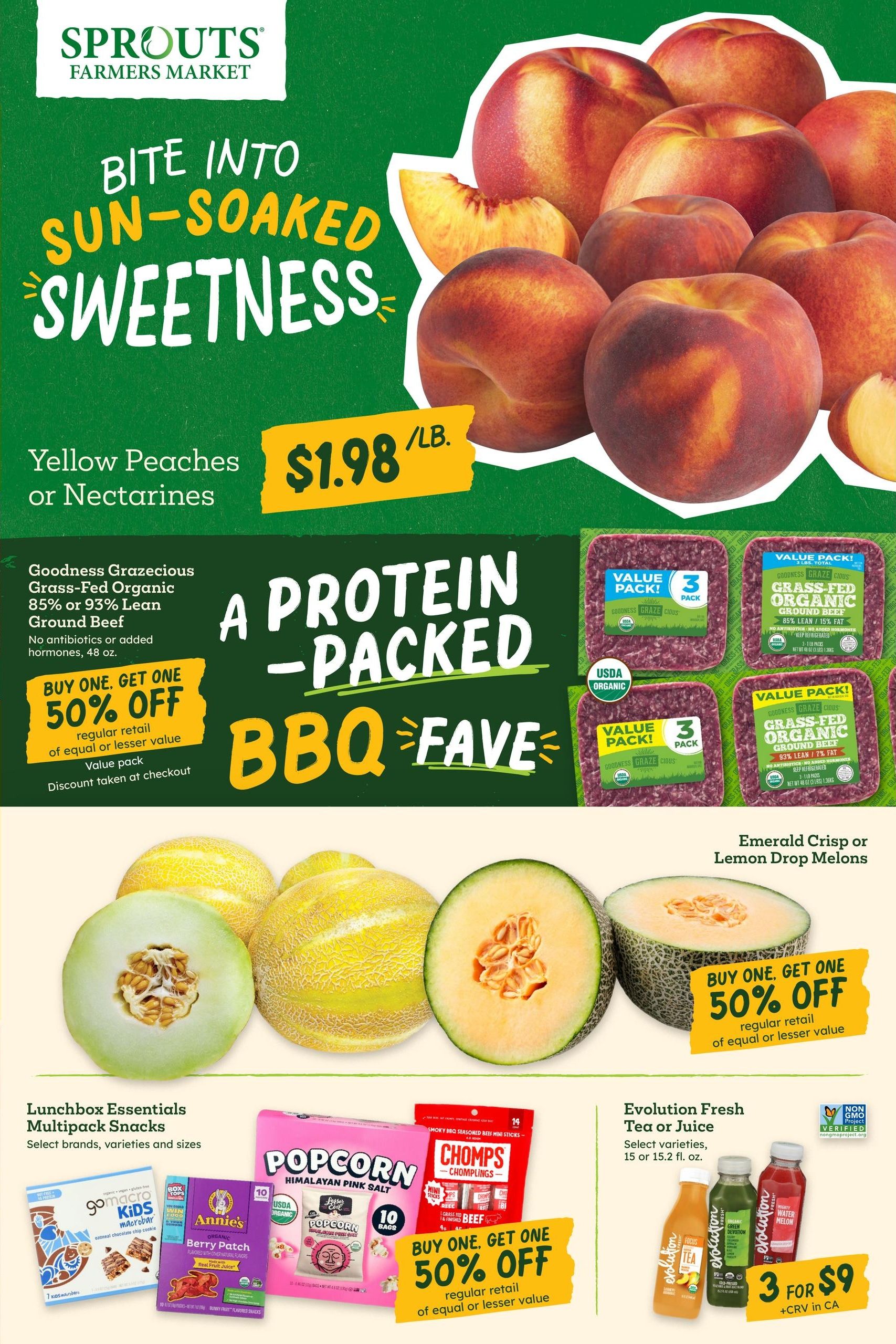 Sprouts Farmers Market (Shenandoah Junction–Dulles Area, VA–WV) Weekly Ad August 5 - 11, 2026