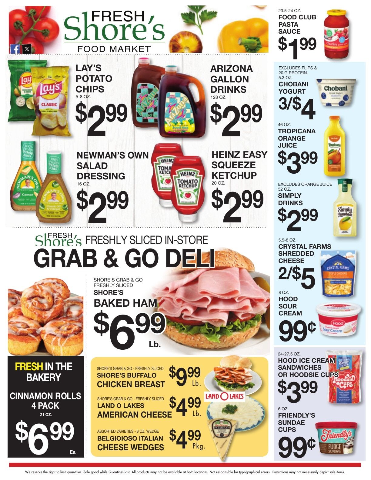 Shore's Market Weekly Ad August 7 - 13, 2026