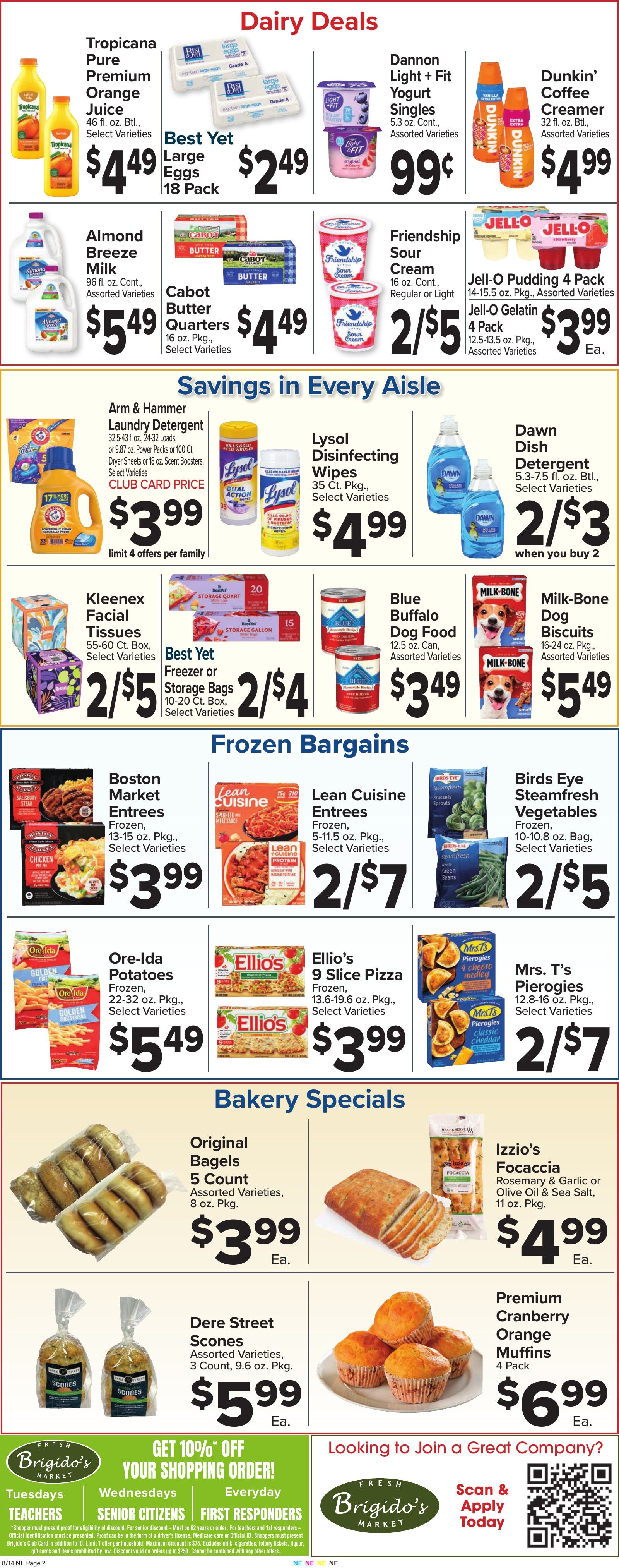Brigido's Fresh Market Weekly Ad August 14 - 20, 2026