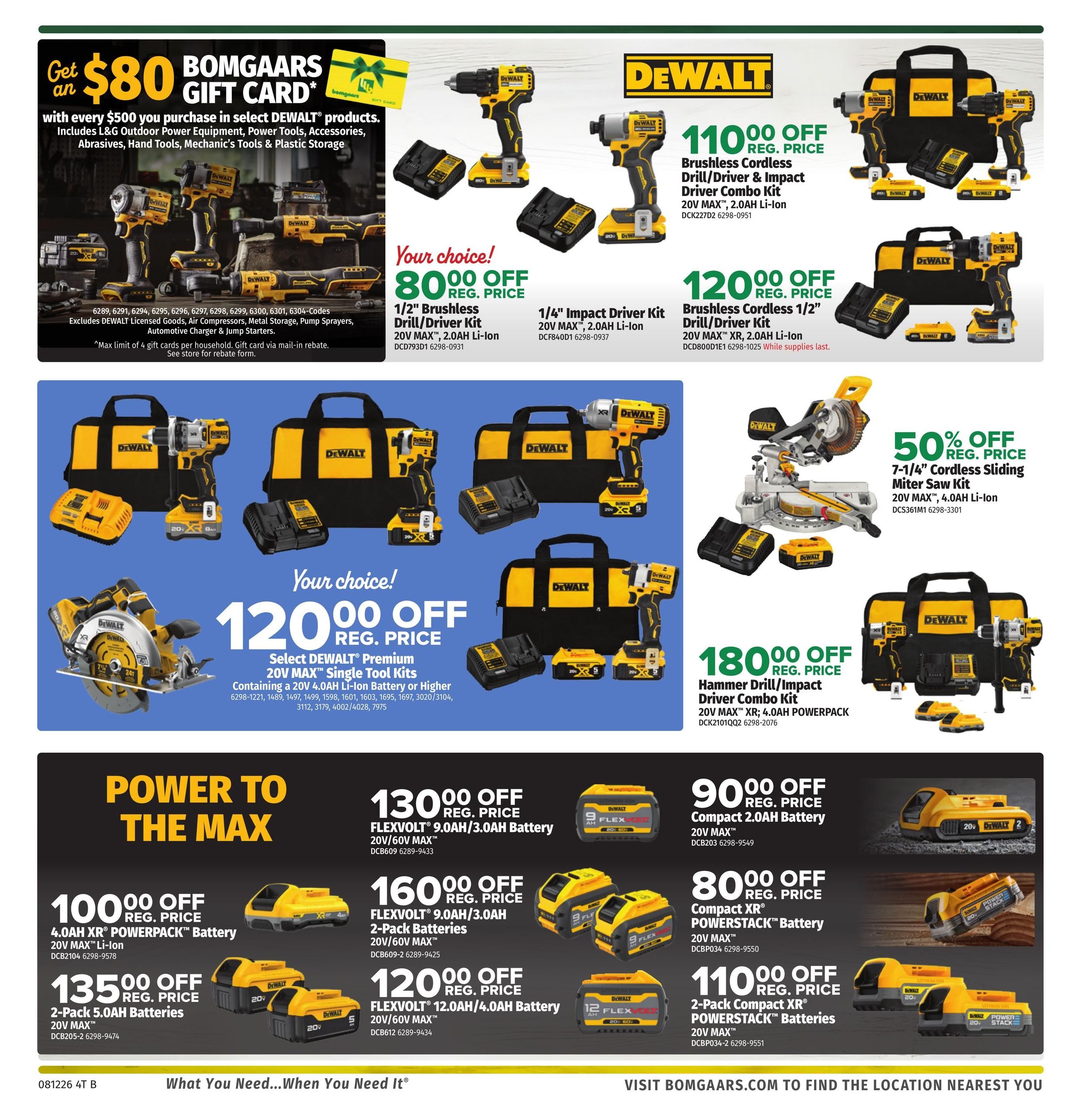 Bomgaars Weekly Ad August 12 - 17, 2026