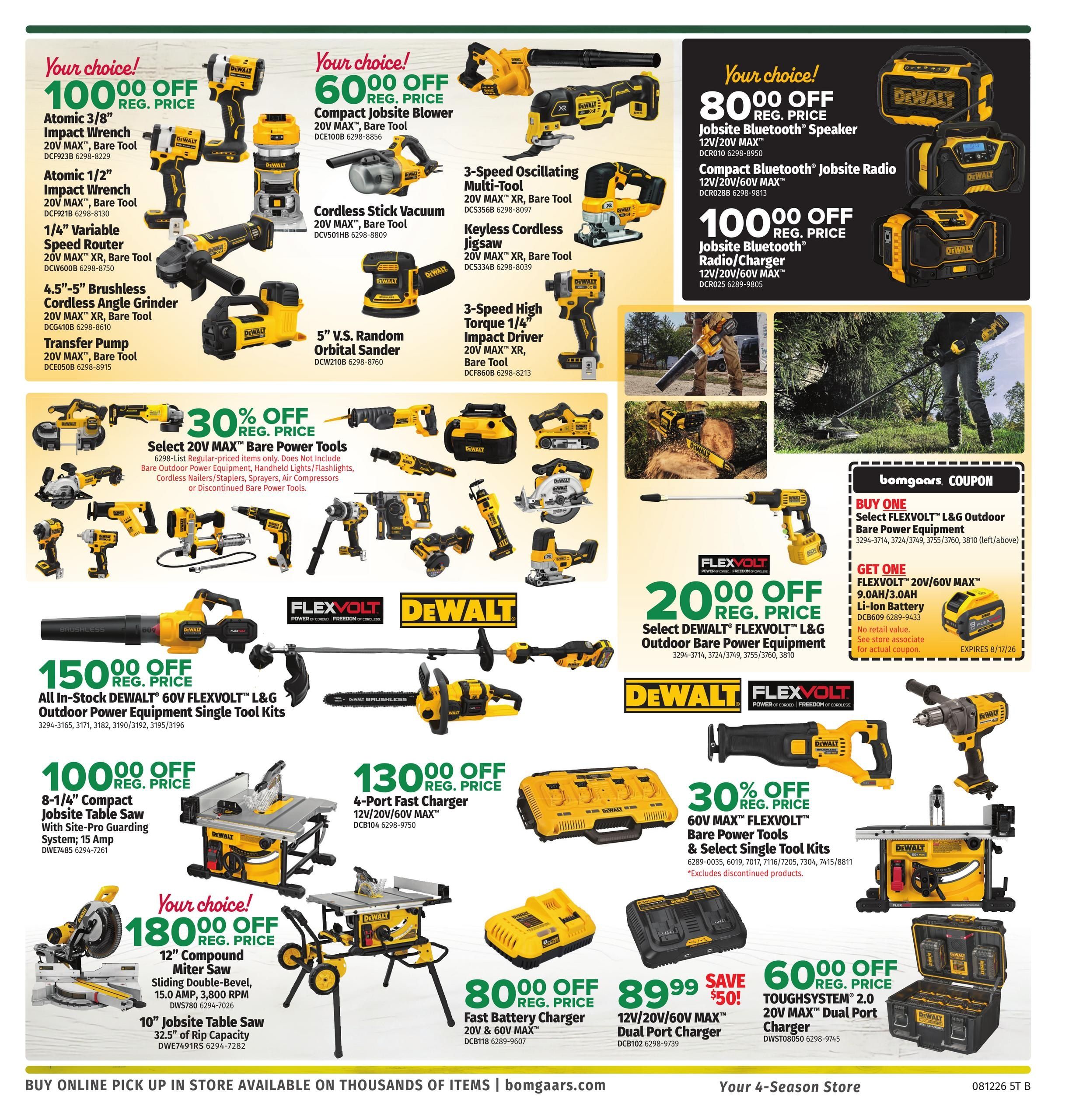 Bomgaars Weekly Ad August 12 - 17, 2026