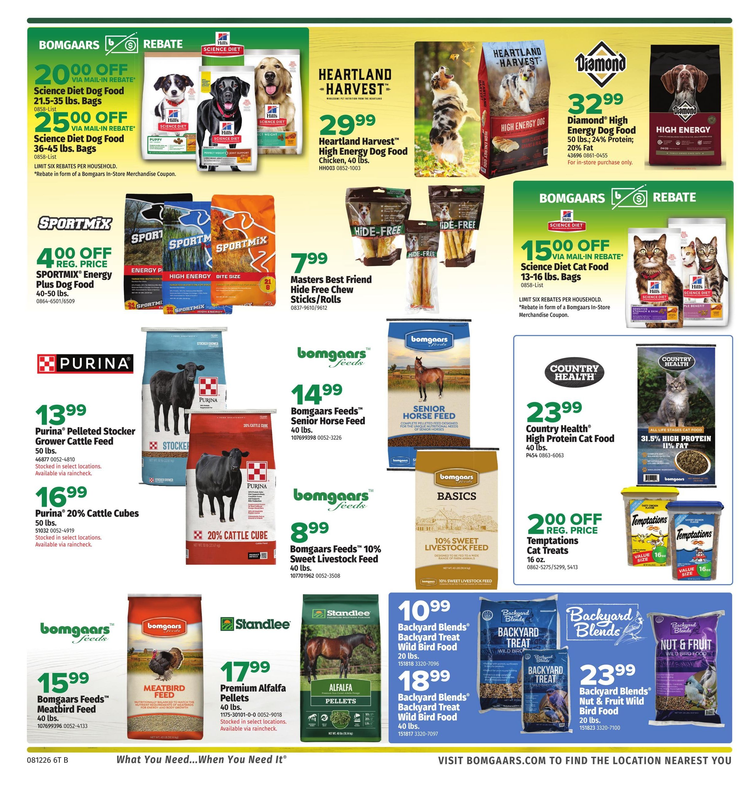 Bomgaars Weekly Ad August 12 - 17, 2026