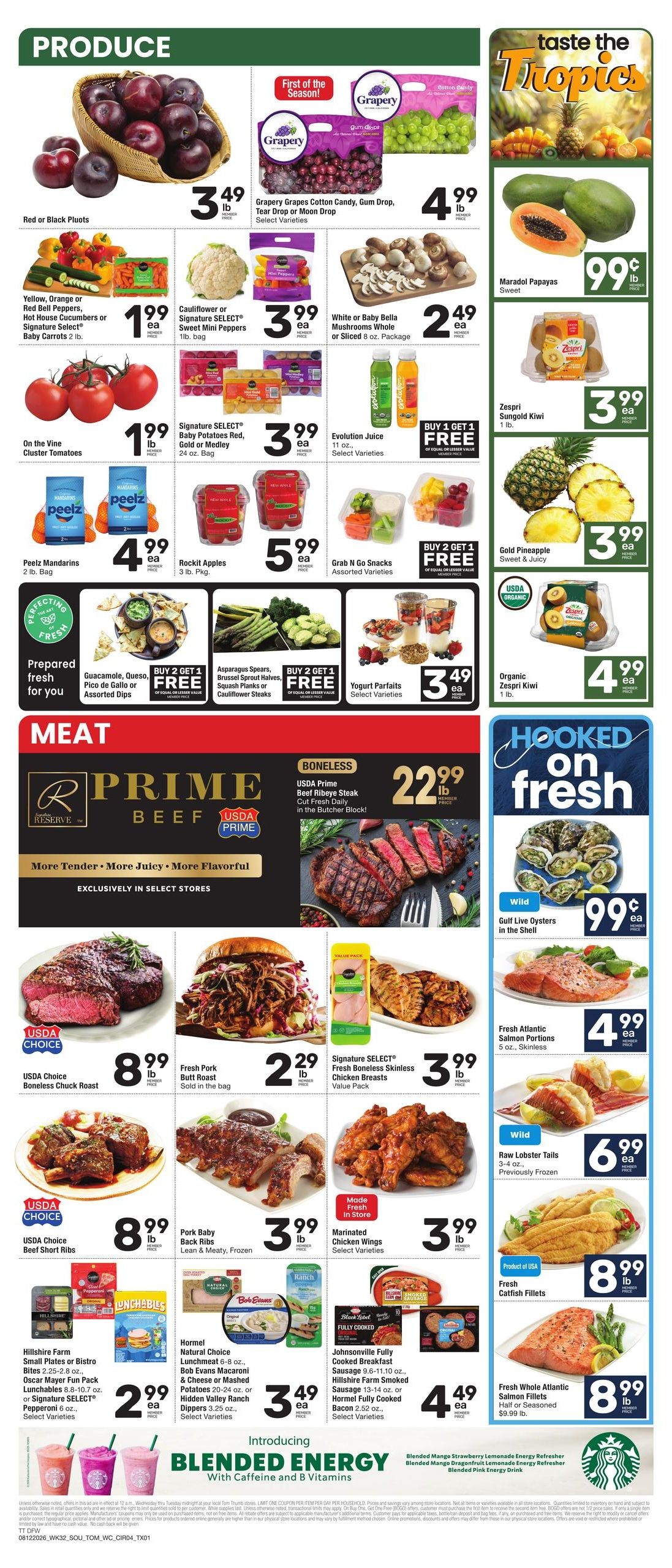 Tom Thumb Weekly Ad August 12 - 18, 2026