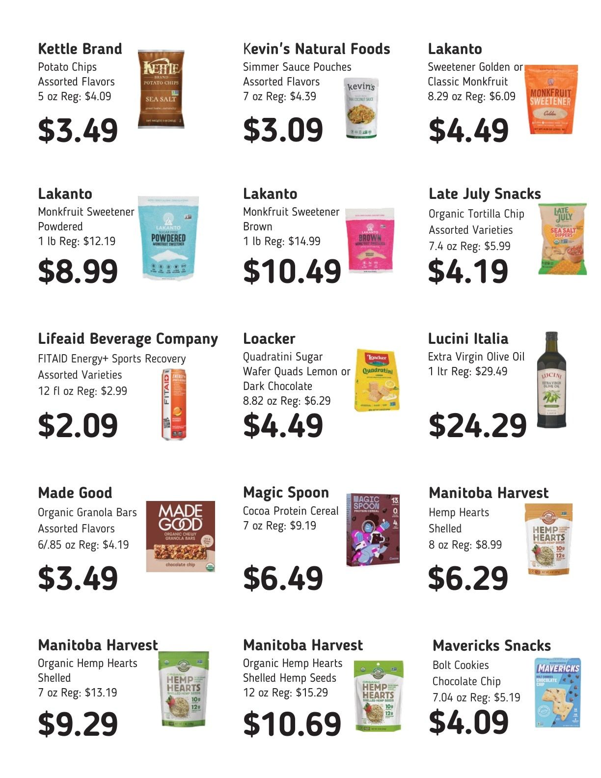 14 Carrot Whole Foods Monthly Sales Weekly Ad August 1 - 29, 2026