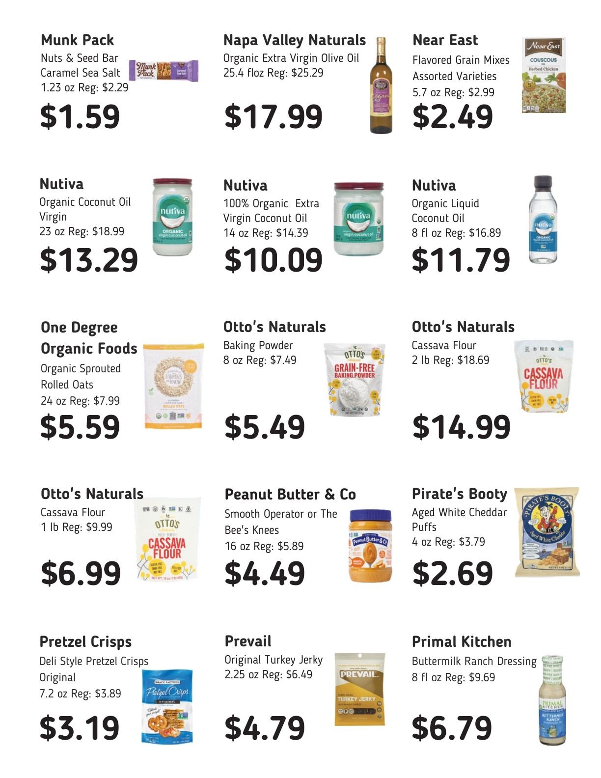 14 Carrot Whole Foods Monthly Sales Weekly Ad August 1 - 29, 2026