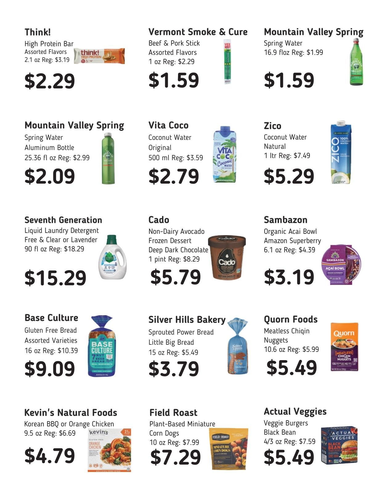 14 Carrot Whole Foods Monthly Sales Weekly Ad August 1 - 29, 2026