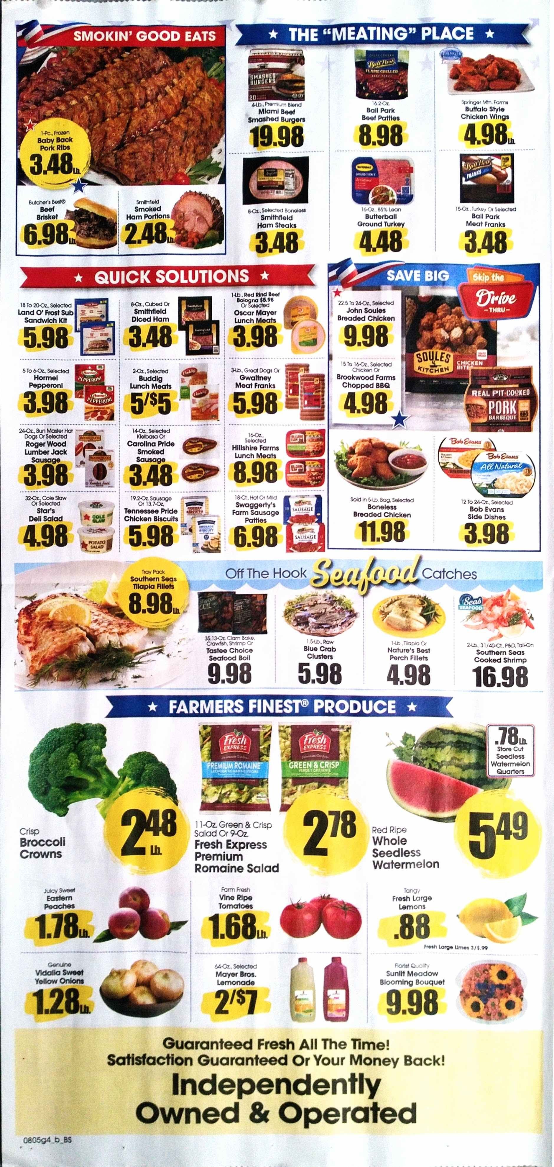 Swansea Bi-Rite Galaxy Foods Weekly Ad August 5 - 11, 2026