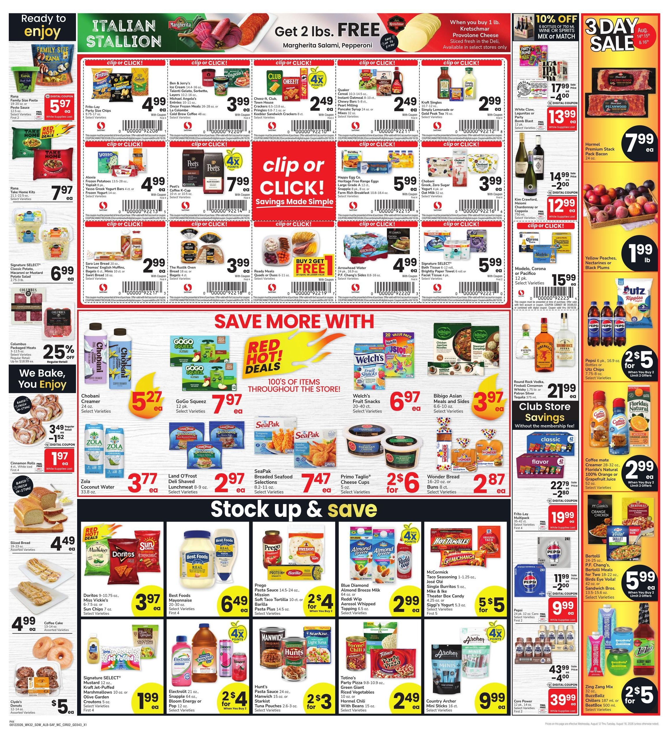 Albertsons (AZ) Weekly Ad August 12 - 18, 2026