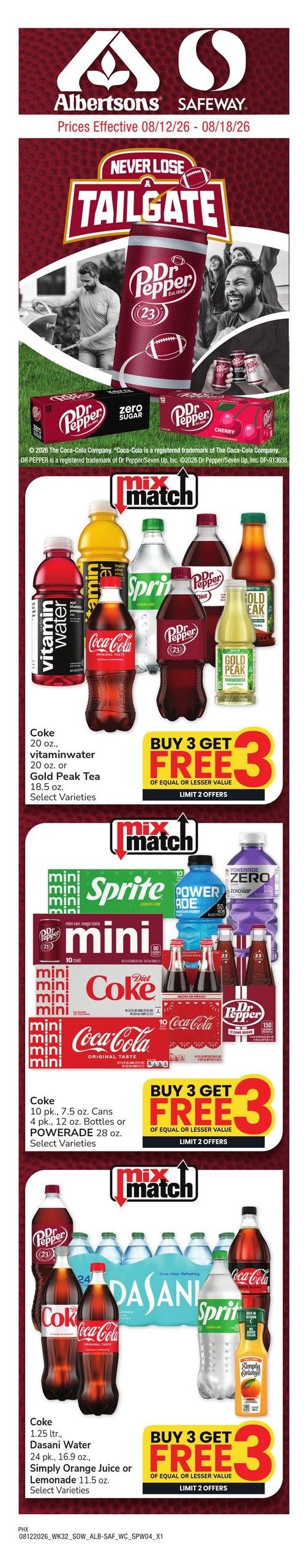 Safeway (Apache Junction Area, AZ) Weekly Ad August 12 - 18, 2026