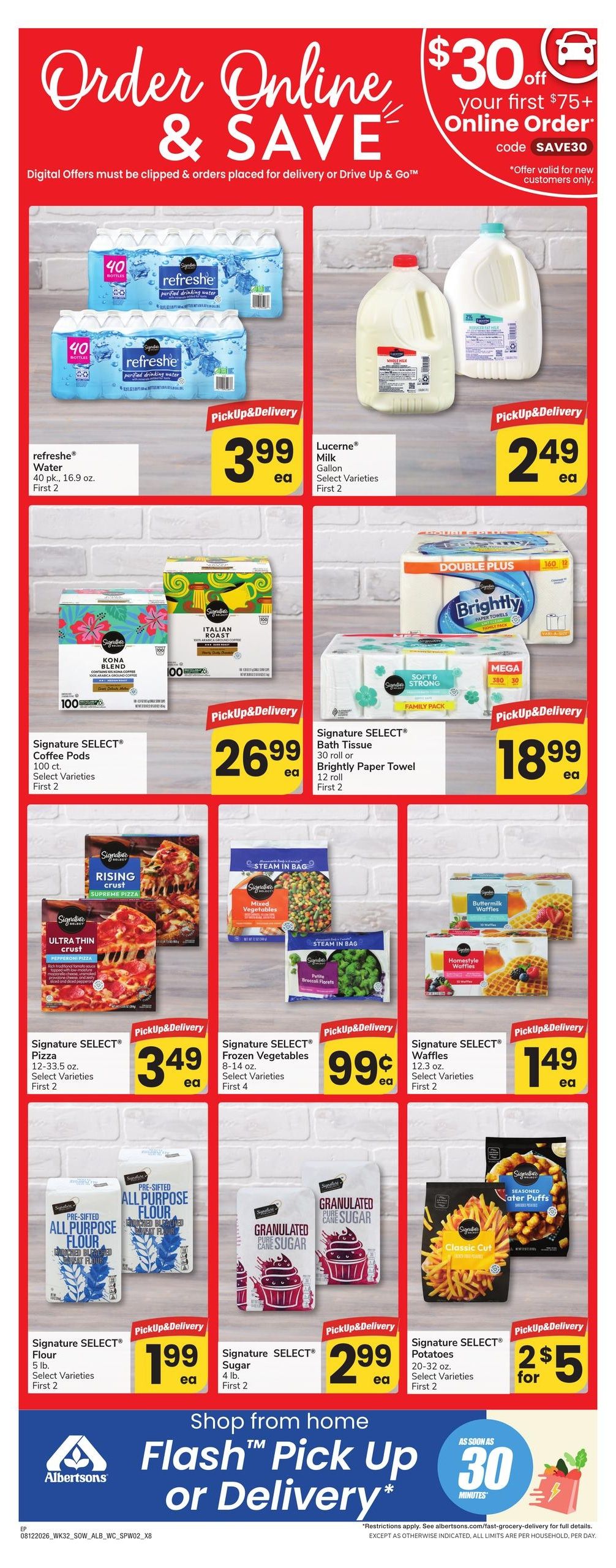 Albertsons (El Paso Area, TX) Weekly Ad August 12 - 18, 2026