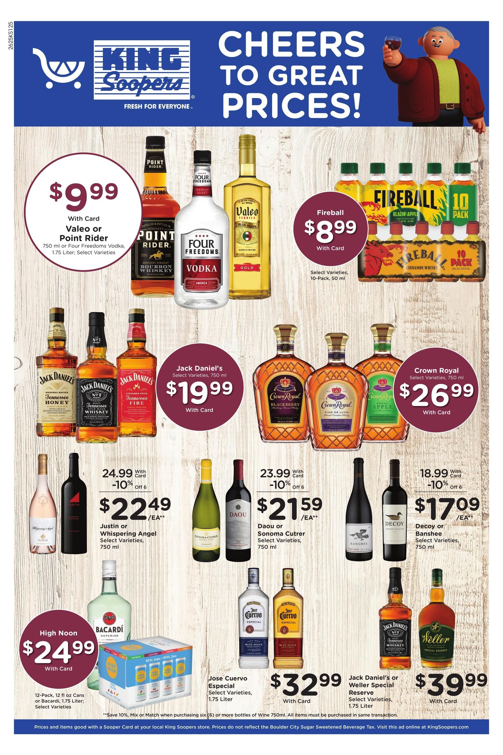 King Soopers (Denver–Broomfield Area, CO) Cheers to Great Prices! Weekly Ad August 12 - 18, 2026