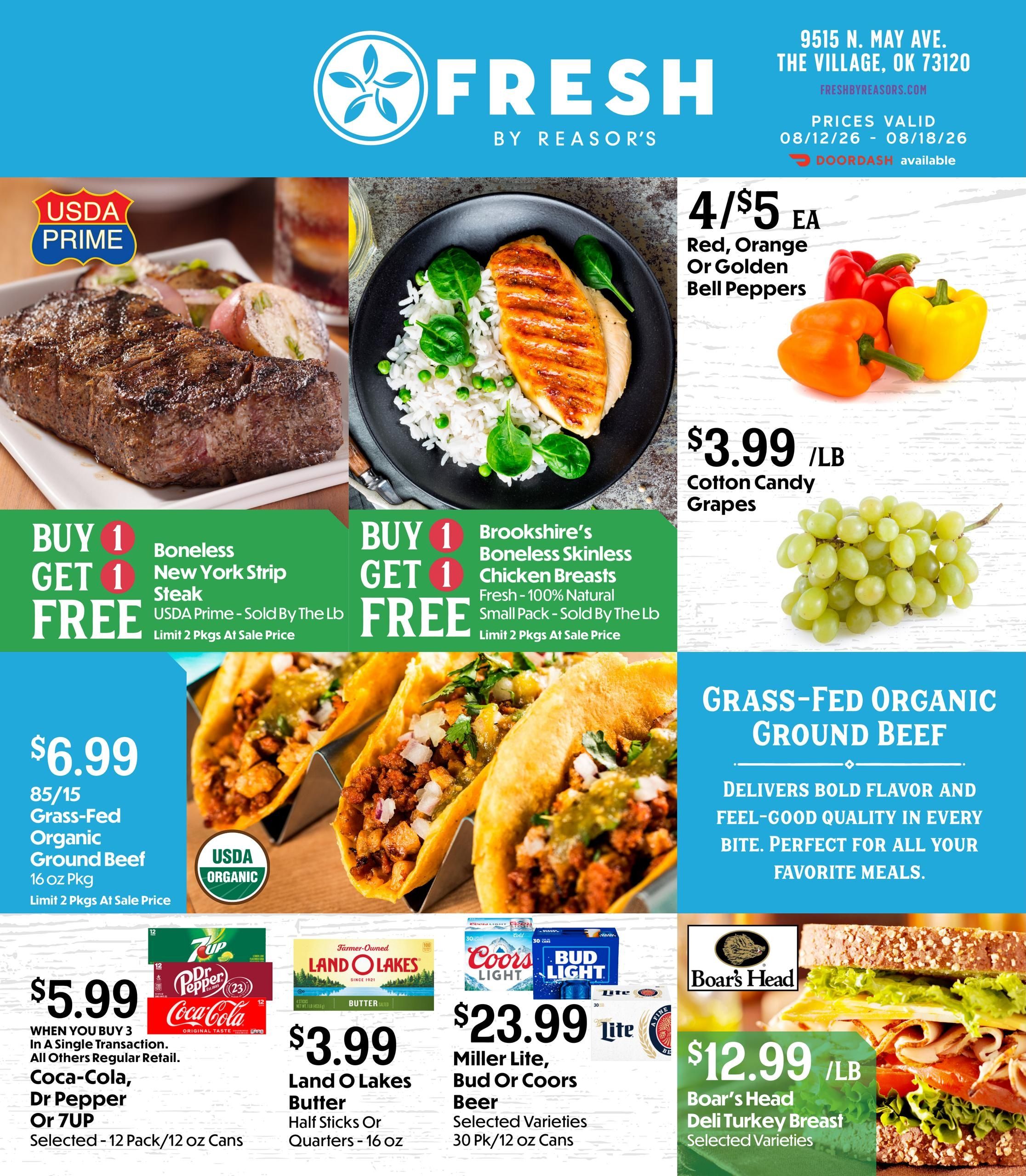 FRESH by Reasor's Weekly Ad August 12 - 18, 2026