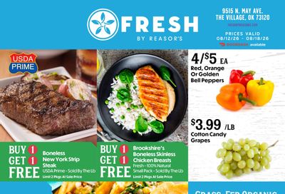 FRESH by Reasor's (Oklahoma City–Norman Area, OK) Weekly Ad August 12 - 18, 2026
