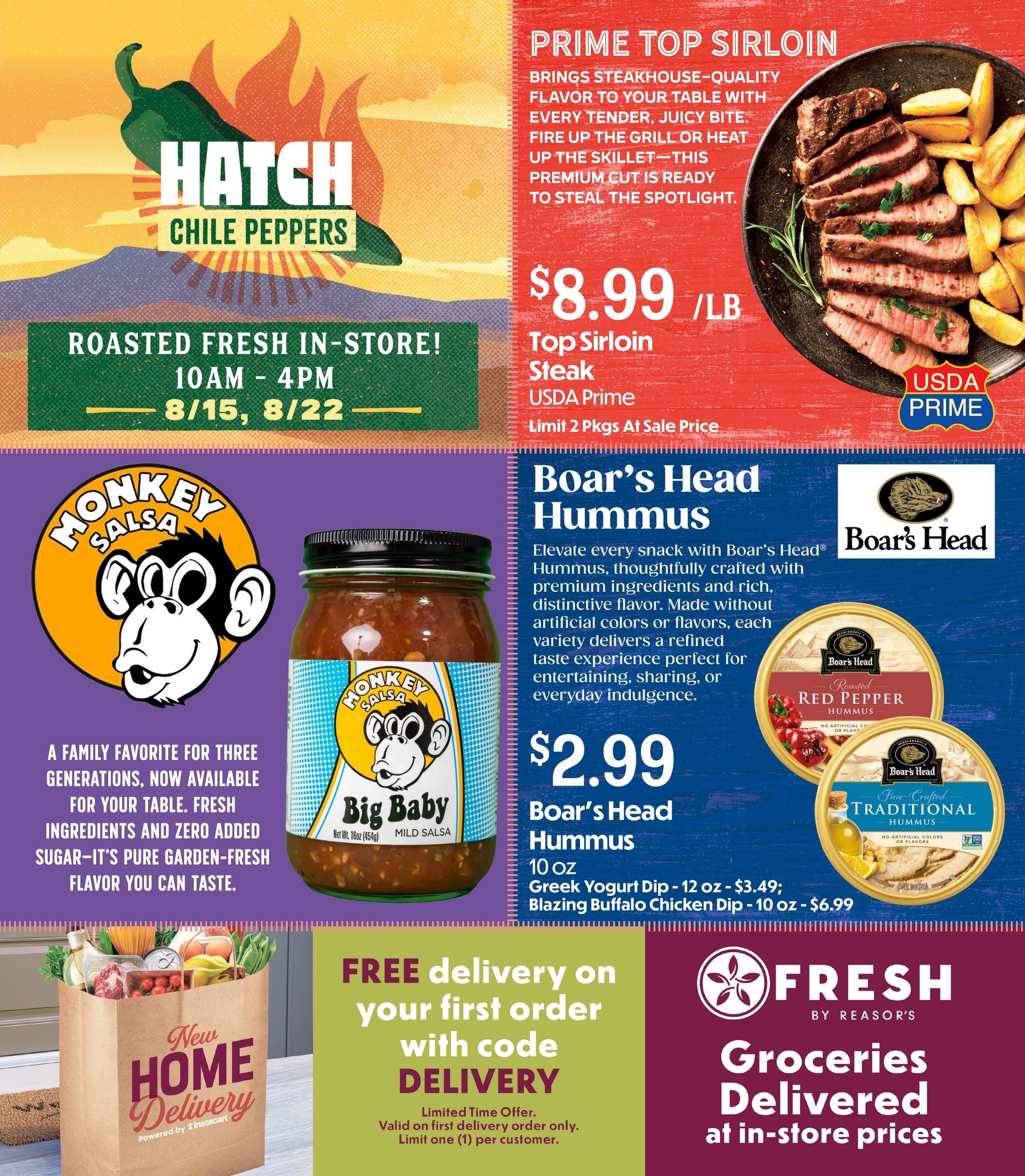 FRESH by Reasor's (Oklahoma City–Norman Area, OK) Weekly Ad August 12 - 18, 2026