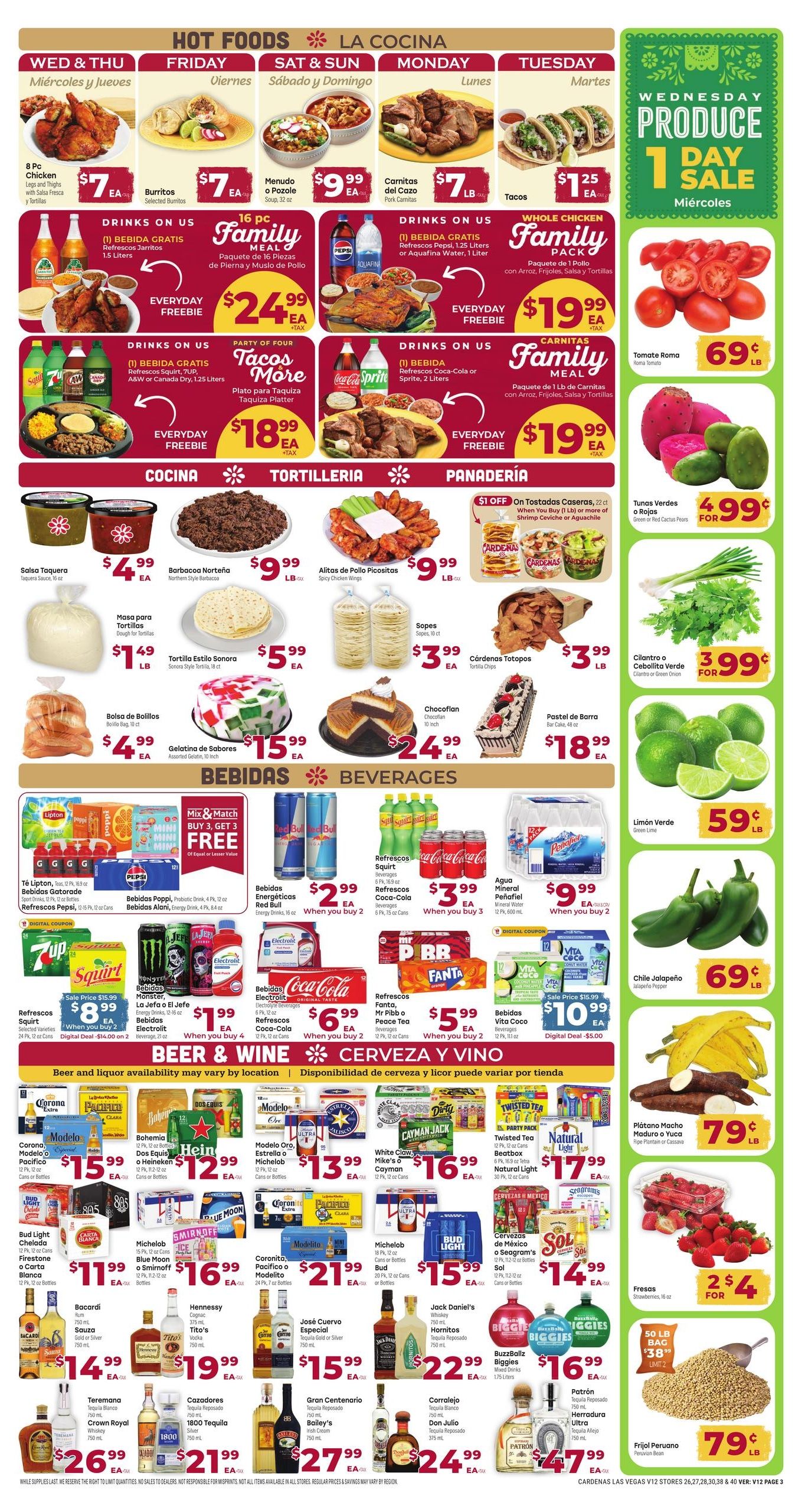 Cardenas Markets (Las Vegas–Henderson Area, NV) Weekly Ad August 12 - 18, 2026
