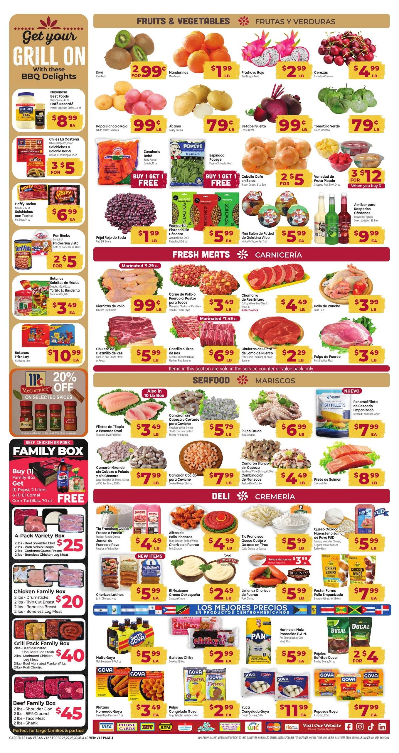 Cardenas Markets (Las Vegas–Henderson Area, NV) Weekly Ad August 12 - 18, 2026