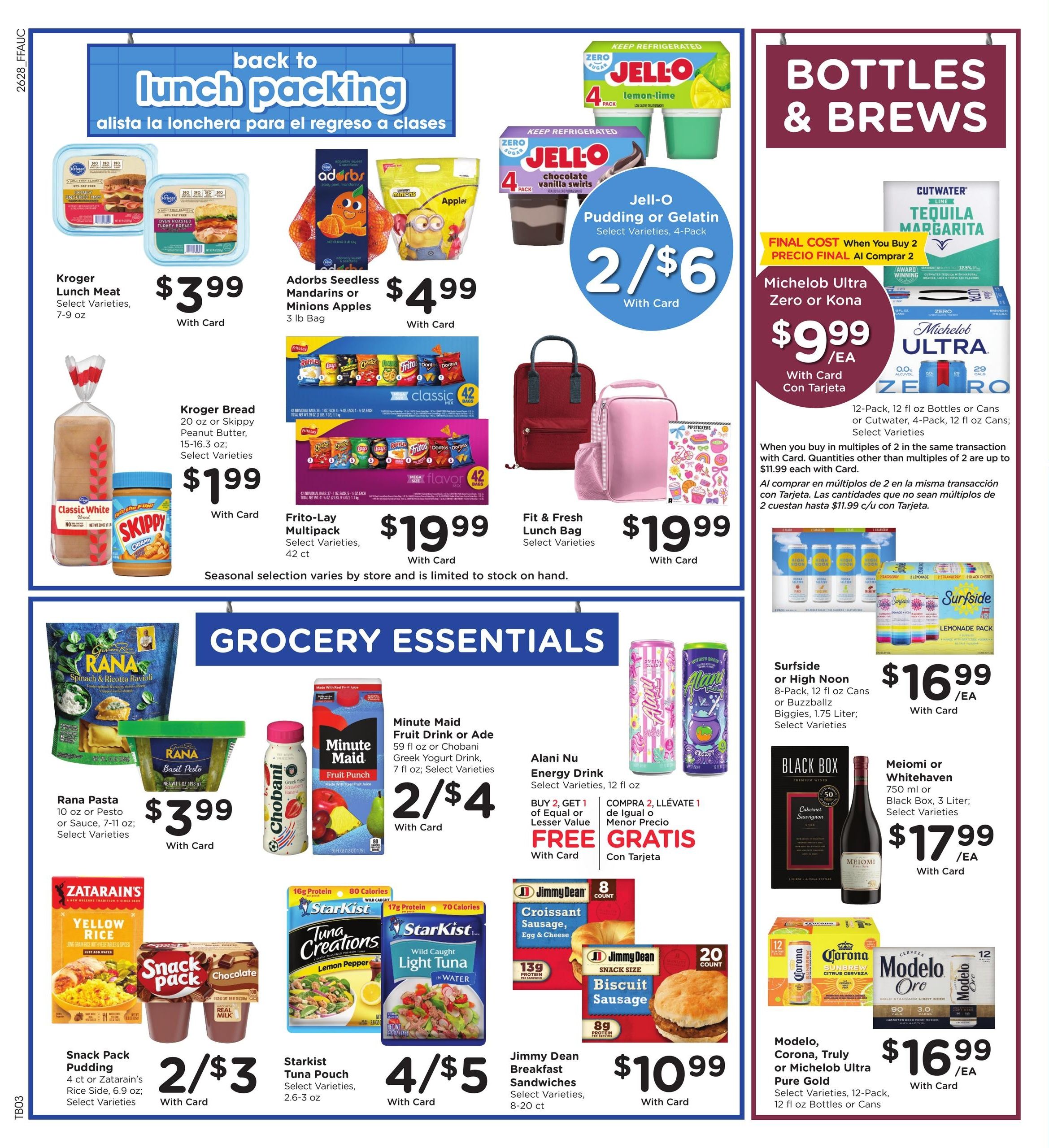 Fry's Food Stores (Avondale Area, AZ) Weekly Ad August 12 - 18, 2026