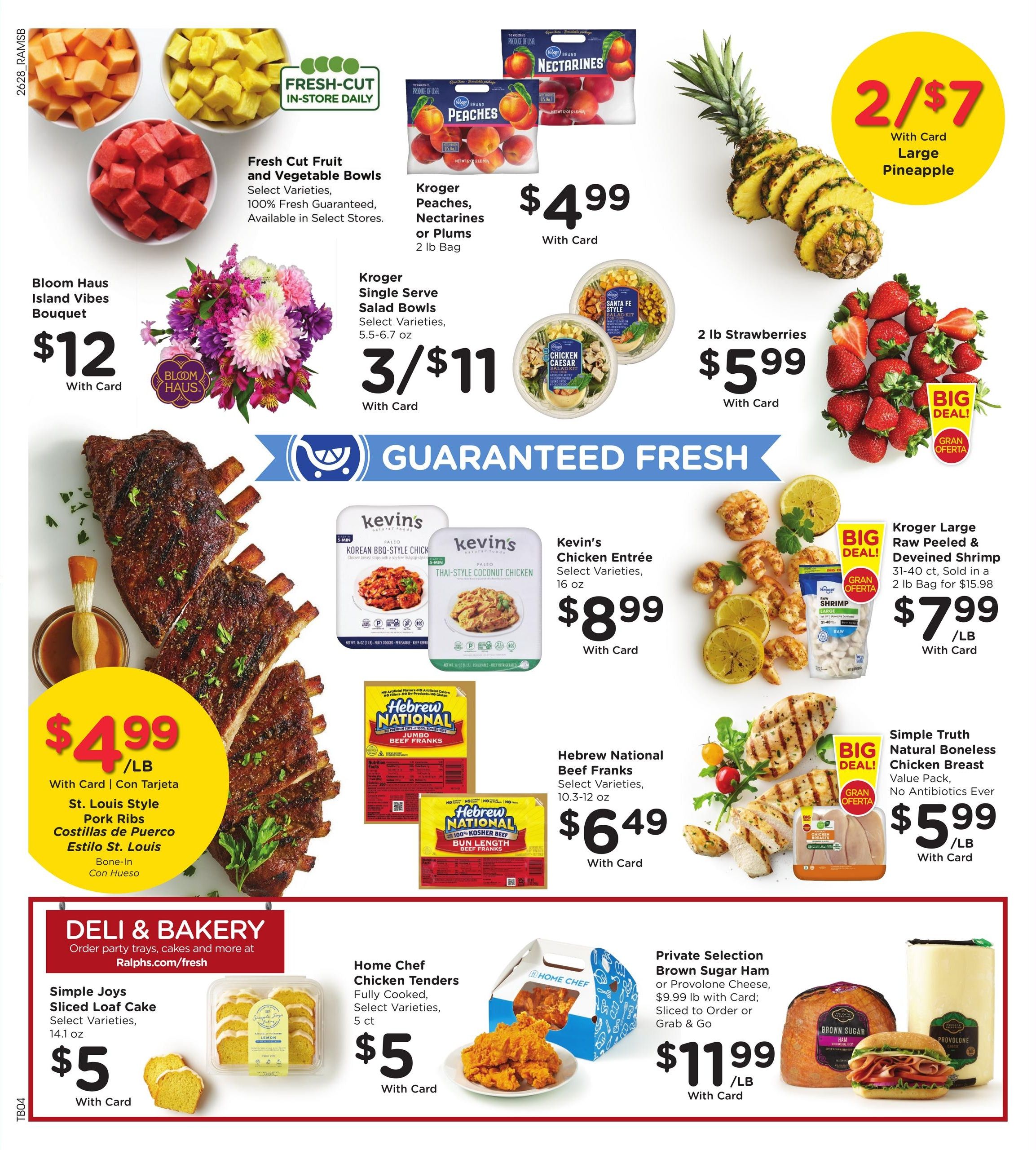 Ralphs (Alhambra Area, CA) Weekly Ad August 12 - 18, 2026