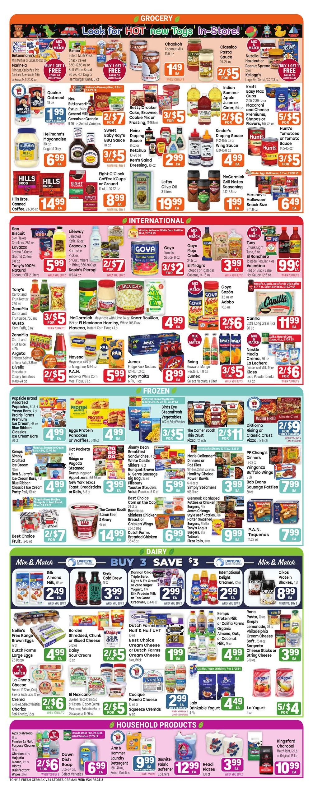 Tony's Fresh Market (Chicago Area, IL) Weekly Ad August 12 - 18, 2026