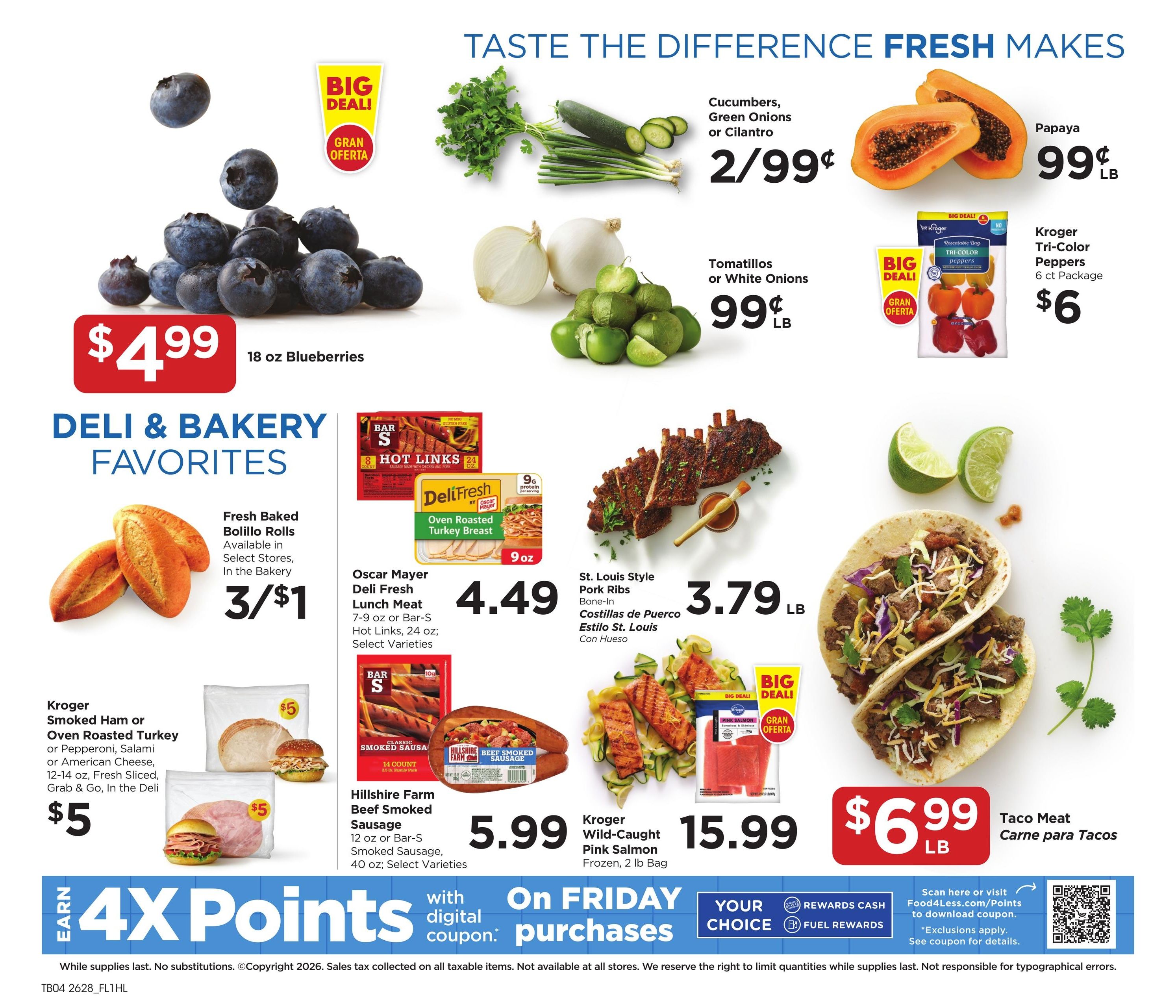 Food 4 Less (CA) California Weekly Ad August 12 - 18, 2026