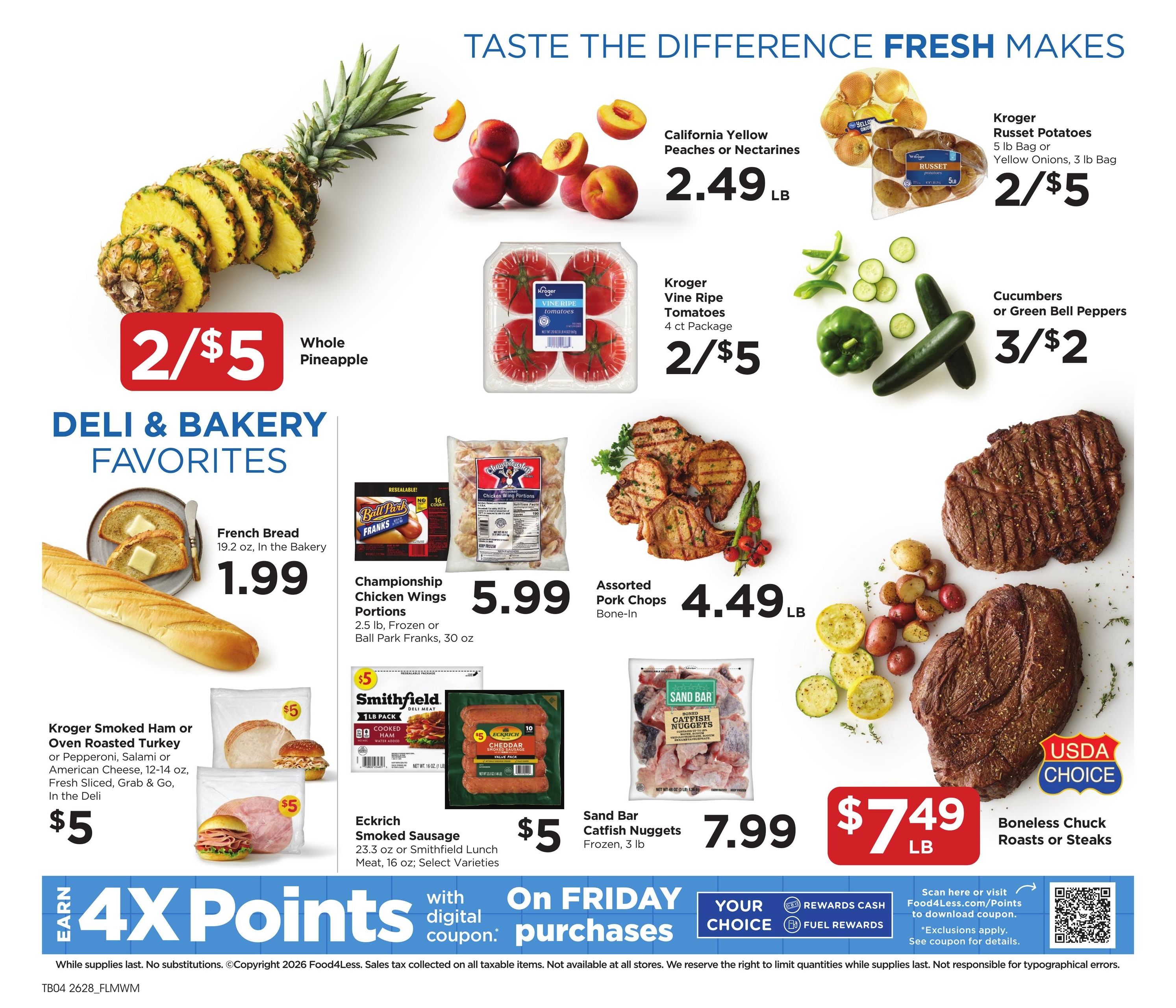 Food 4 Less (Chicago–Naperville Area, IL) Chicago Weekly Ad August 12 - 18, 2026