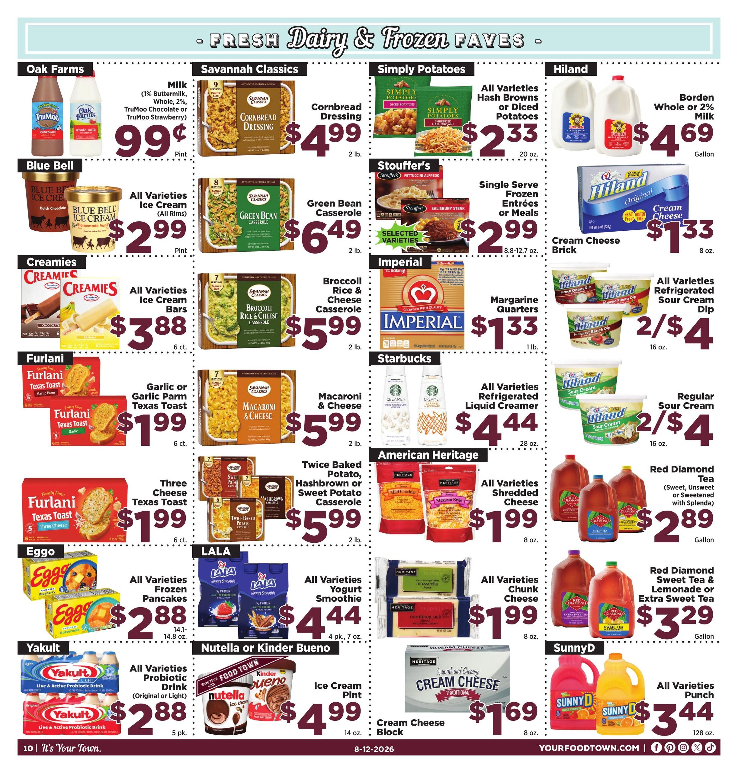 Food Town Texas foodtowntexas Weekly Ad August 12 - 18, 2026