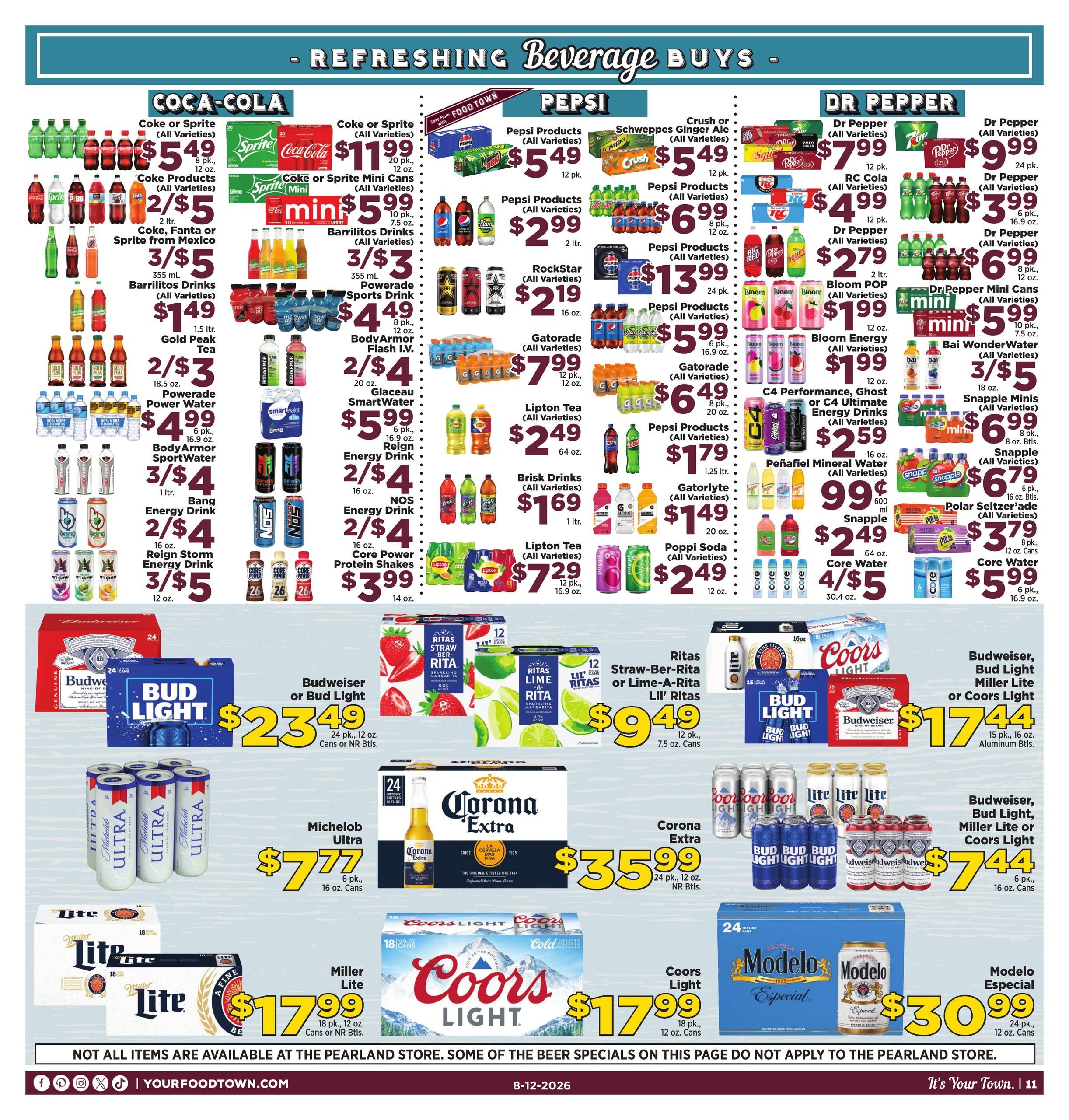 Food Town Texas foodtowntexas Weekly Ad August 12 - 18, 2026