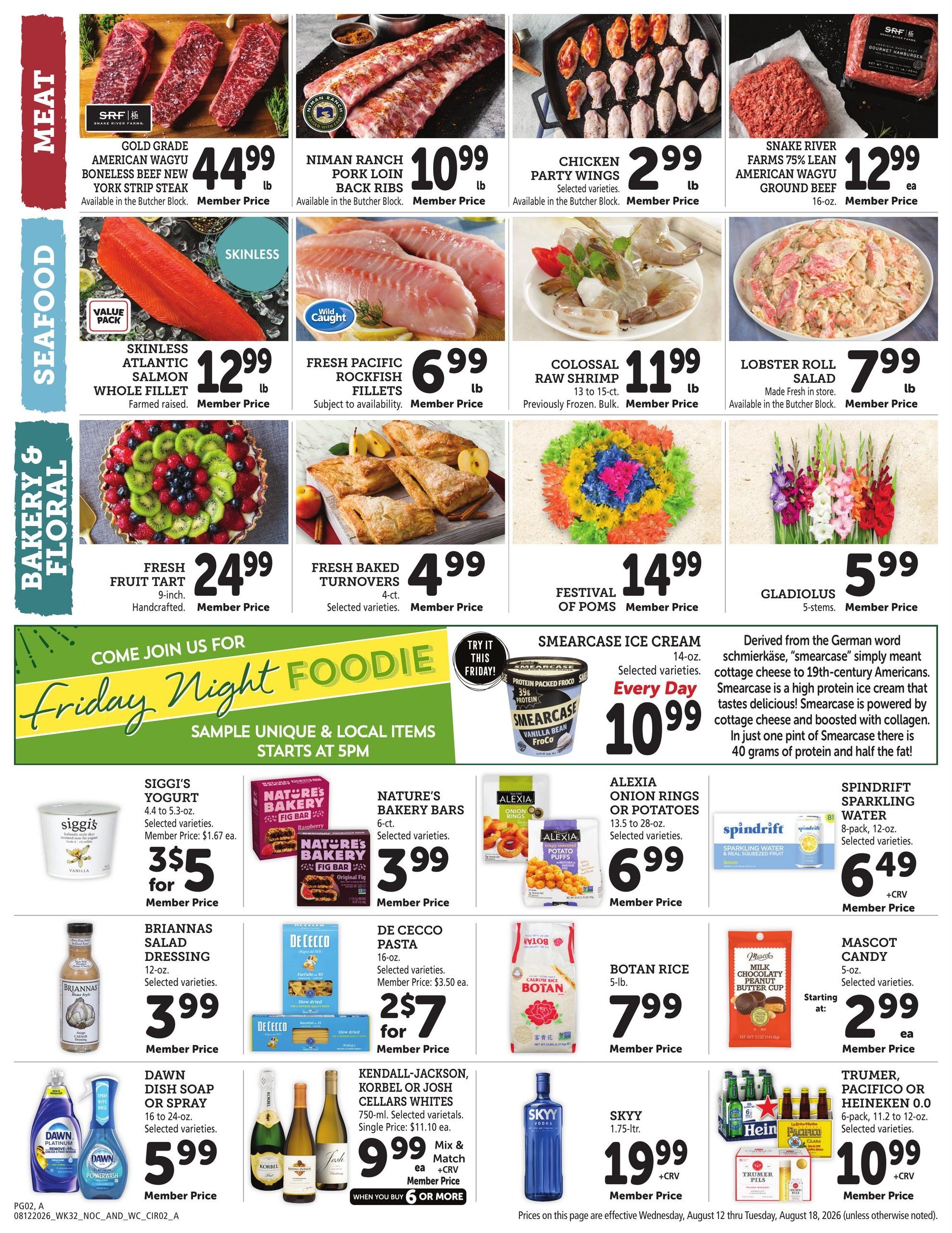 Andronico's Community Markets Weekly Ad August 12 - 18, 2026