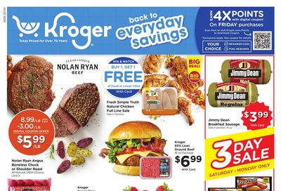 Kroger (Fort Worth–Dallas Area, TX) Weekly Ad August 12 - 18, 2026