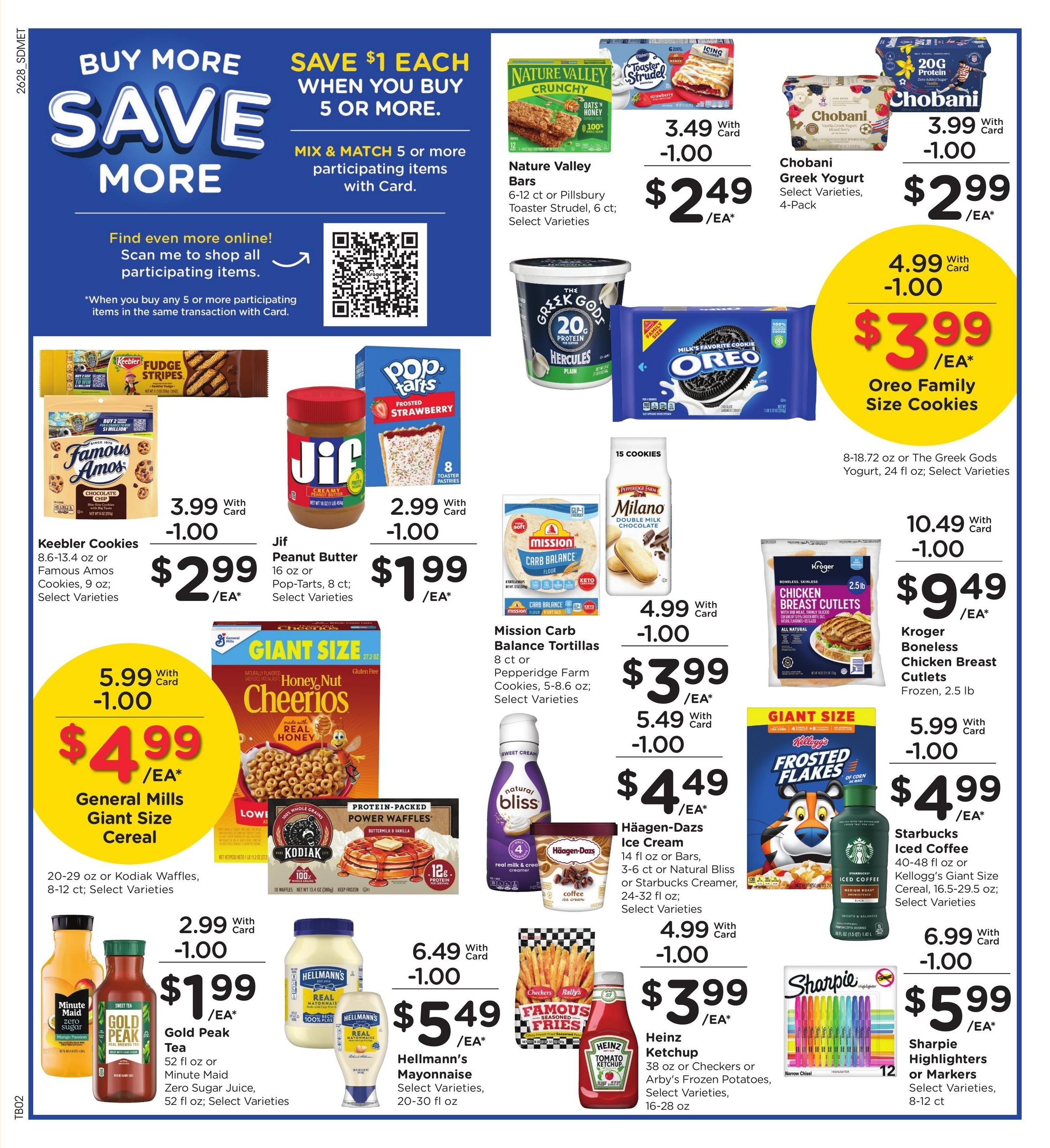Kroger (Fort Worth–Dallas Area, TX) Weekly Ad August 12 - 18, 2026