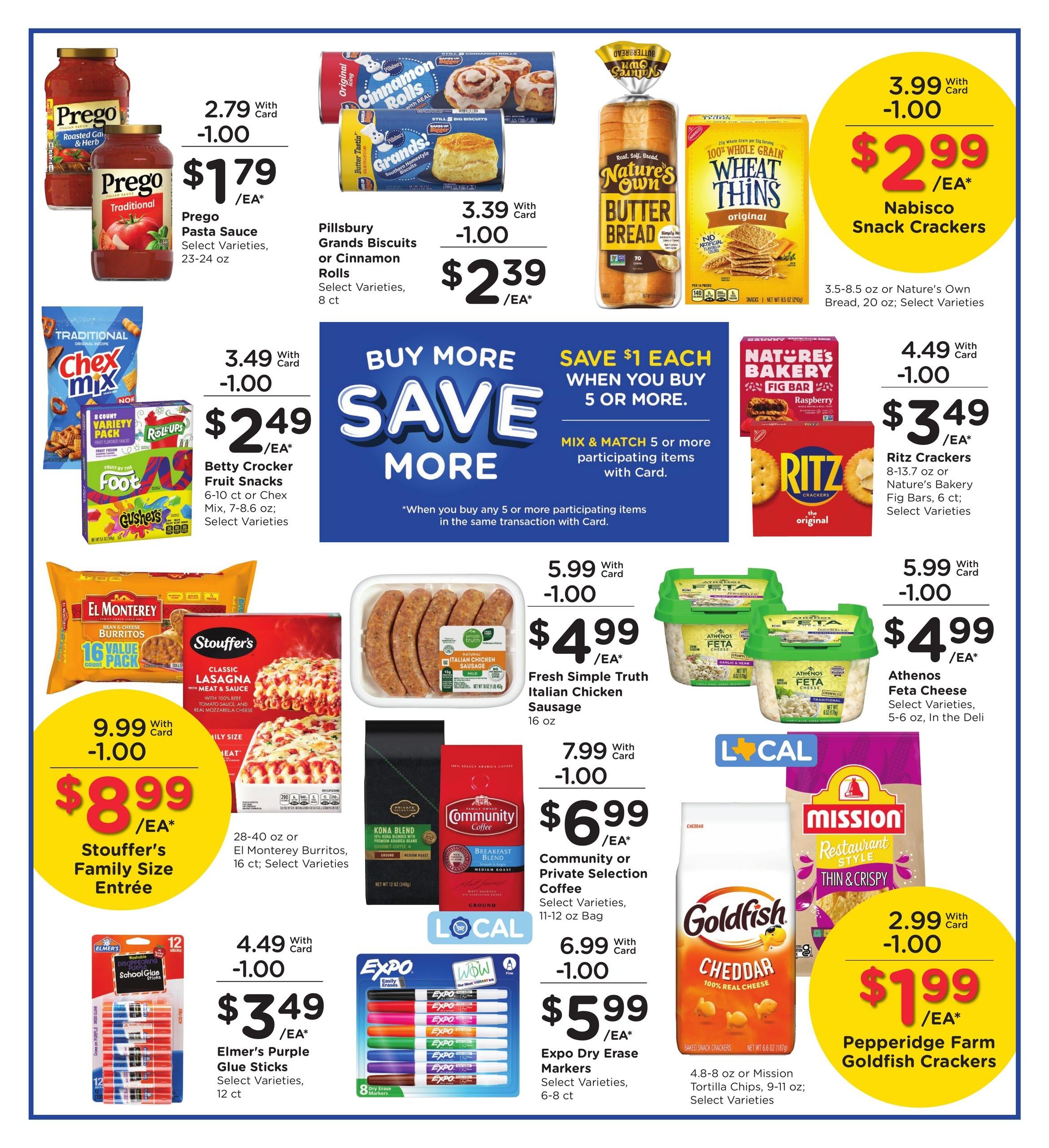 Kroger (Fort Worth–Dallas Area, TX) Weekly Ad August 12 - 18, 2026