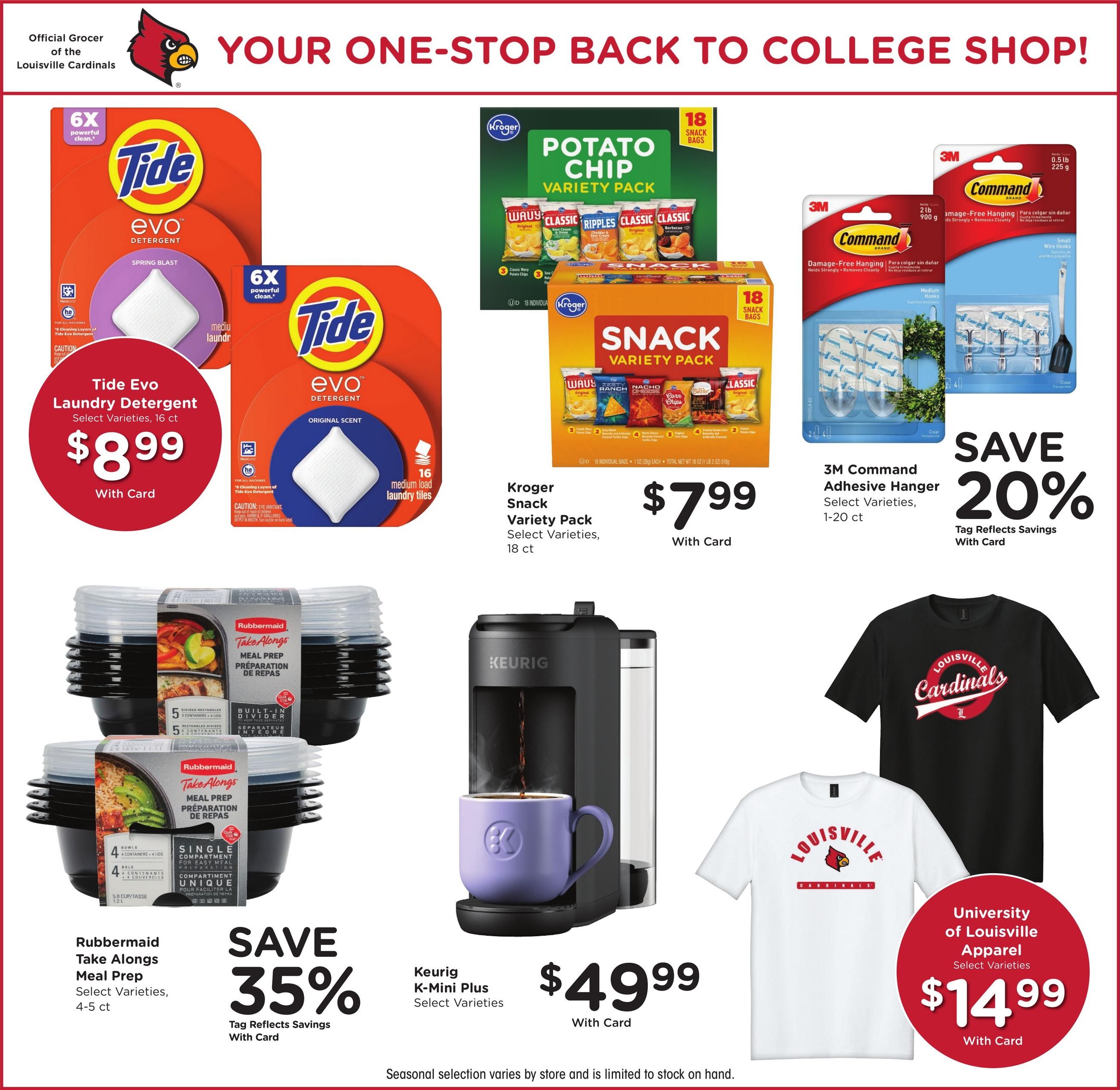 Kroger (Louisville–Masonic Home Area, KY) Weekly Ad August 12 - 18, 2026