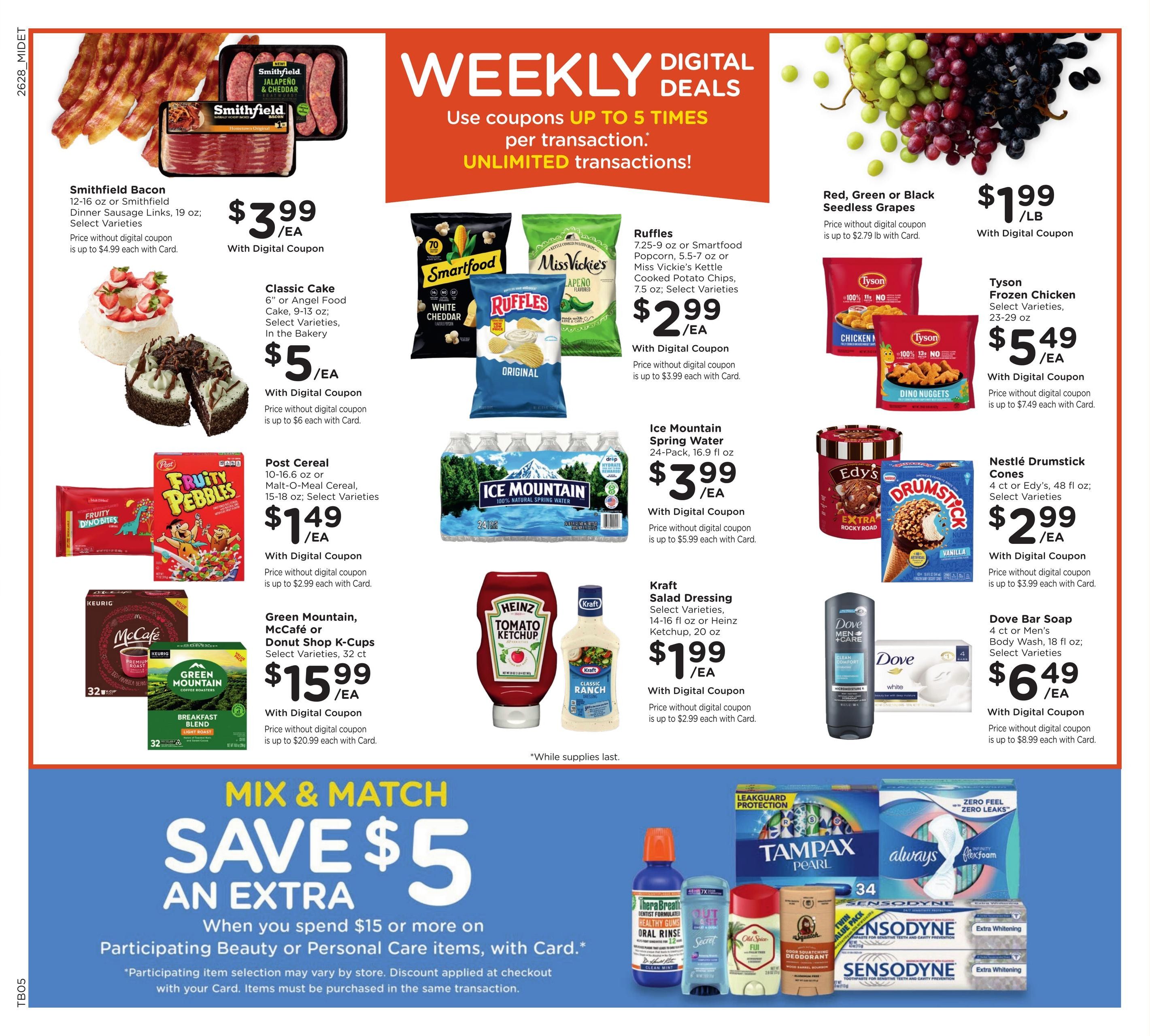 Kroger (Ann Arbor Area, MI) Weekly Ad August 12 - 18, 2026