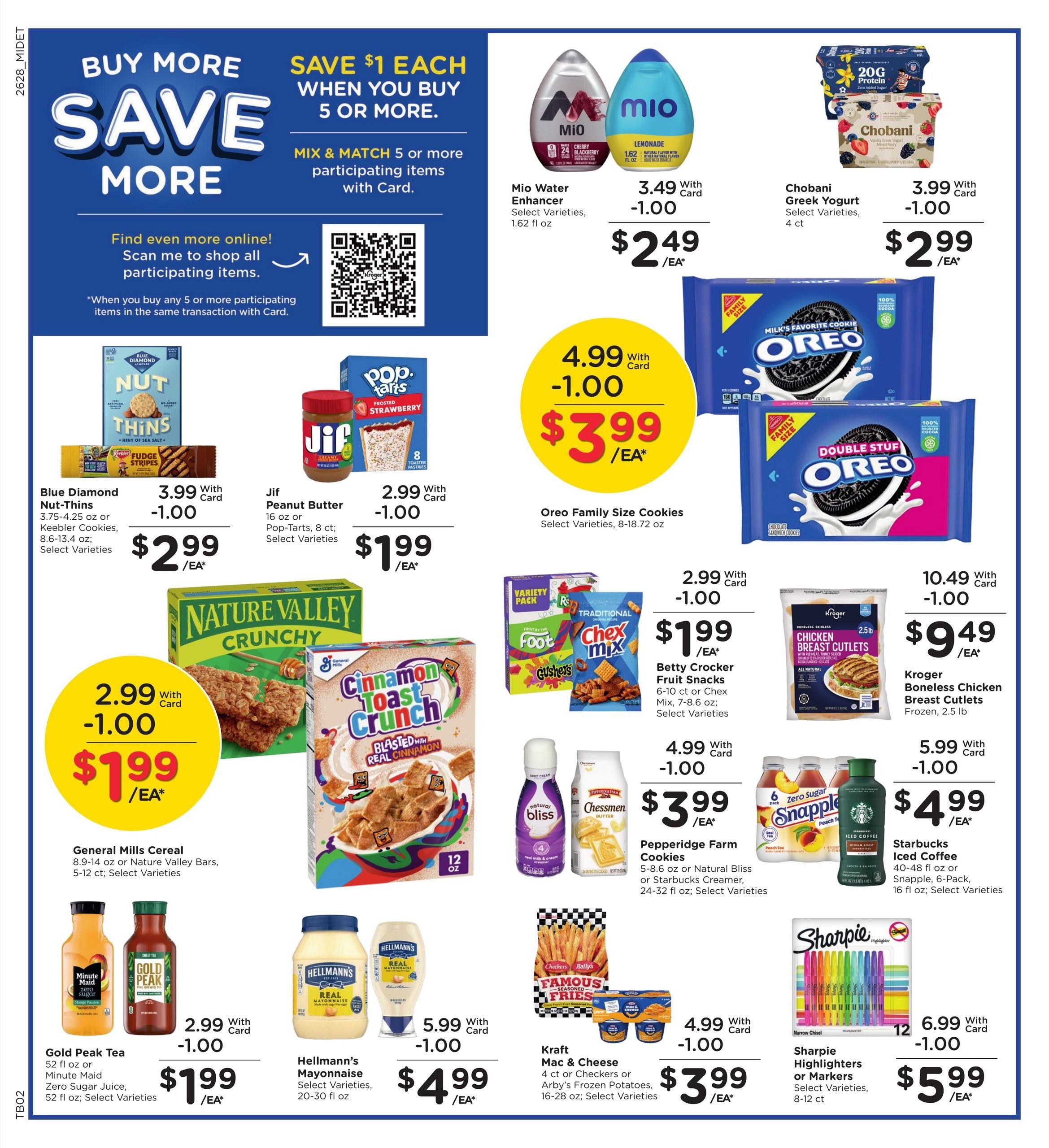 Kroger (Ann Arbor Area, MI) Weekly Ad August 12 - 18, 2026