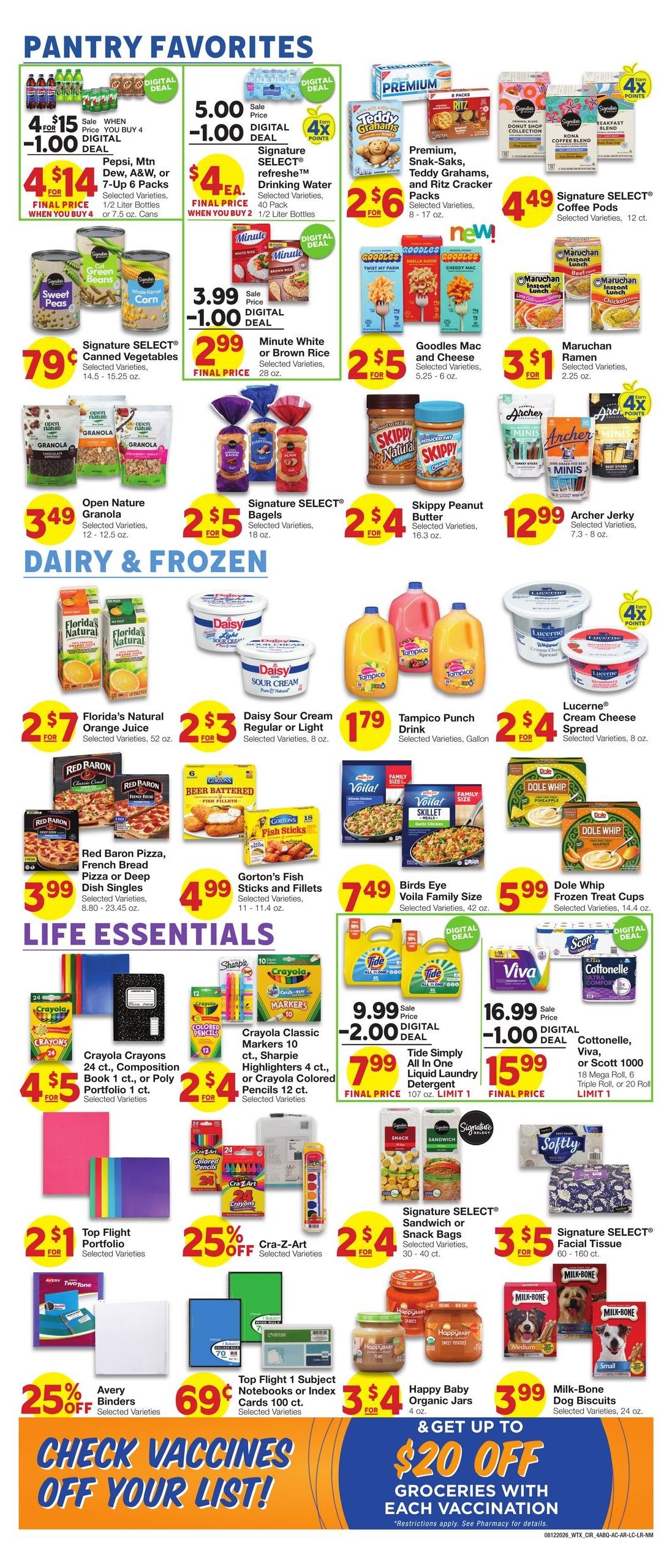 Market Street (Albuquerque-Rio Rancho Area, NM) Weekly Ad August 12 - 18, 2026