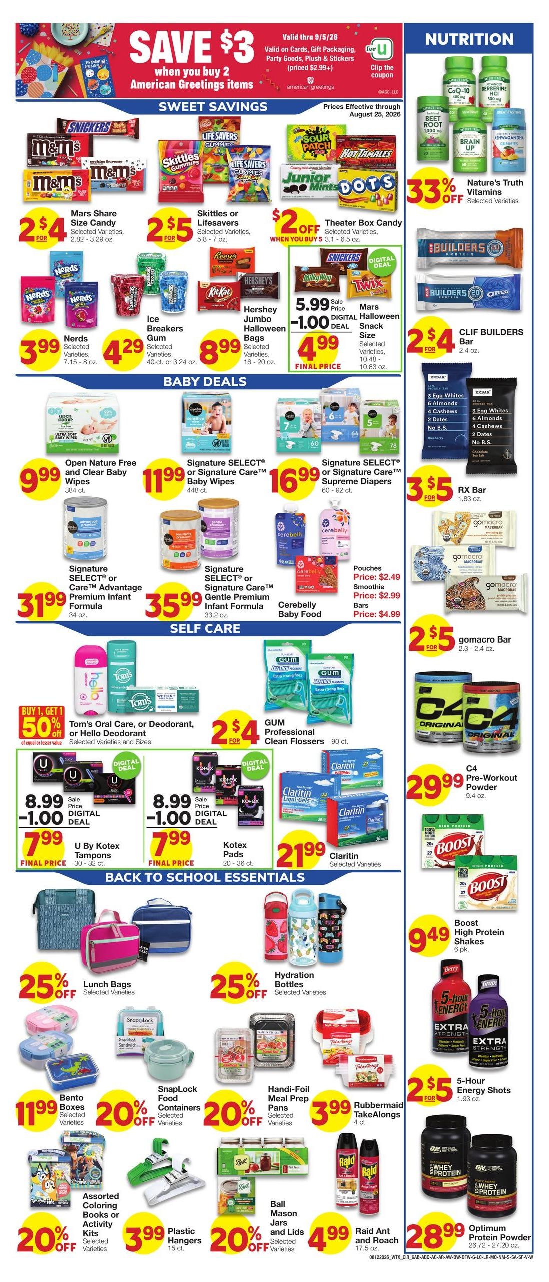 Market Street (Albuquerque-Rio Rancho Area, NM) Weekly Ad August 12 - 18, 2026