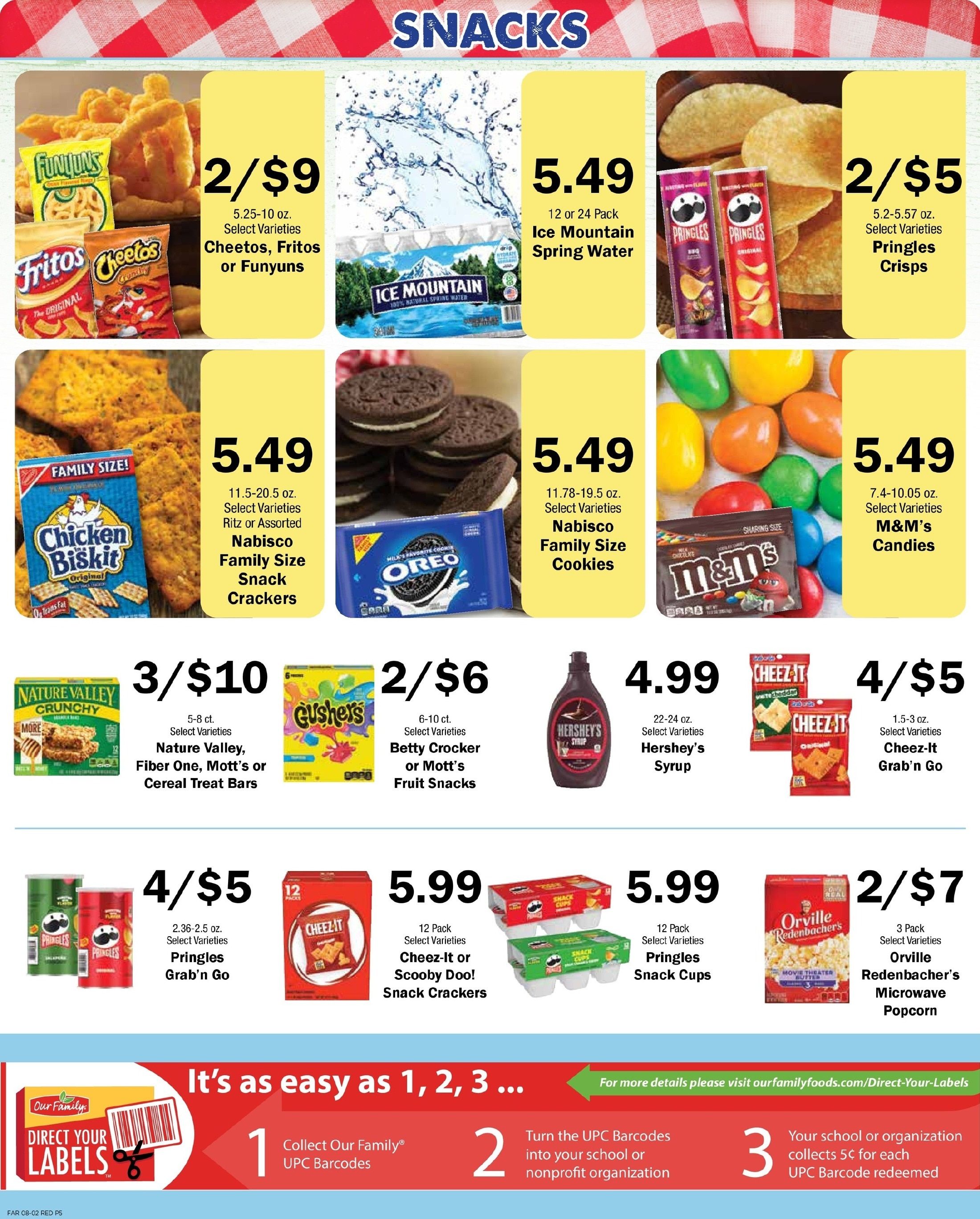 Redfield Food Center Weekly Ad August 5 - 11, 2026