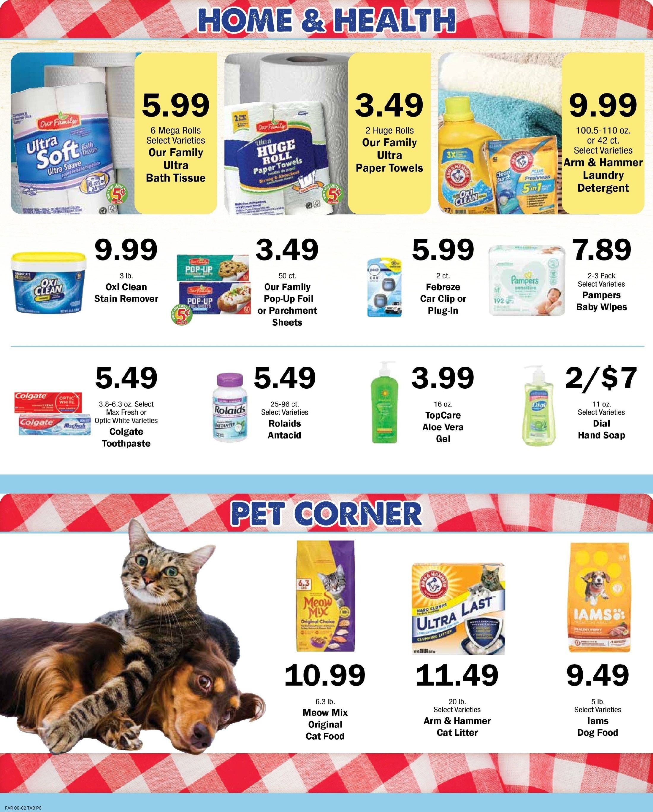 Redfield Food Center Weekly Ad August 5 - 11, 2026