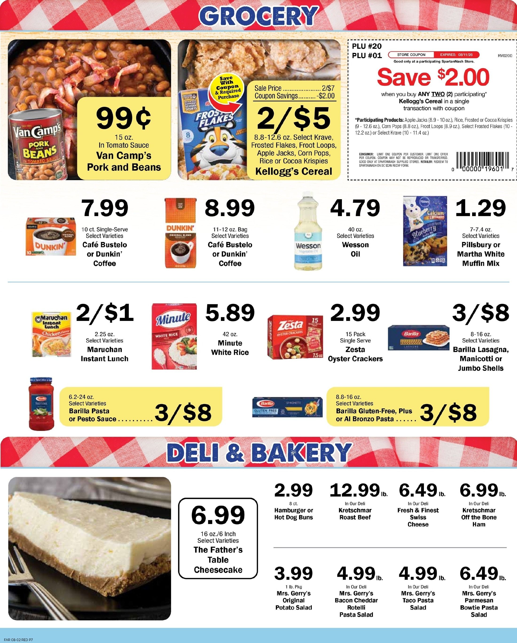 Redfield Food Center Weekly Ad August 5 - 11, 2026