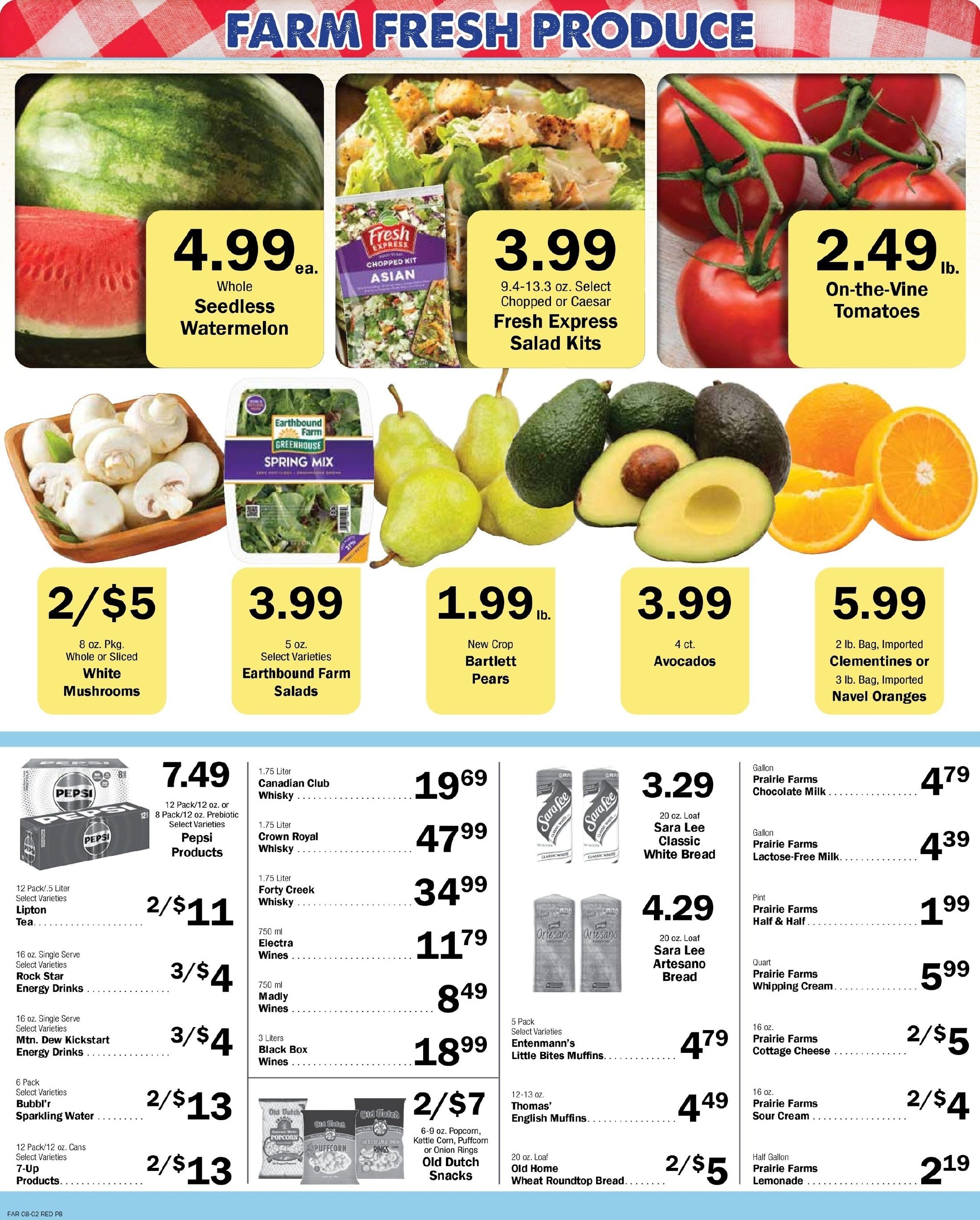Redfield Food Center Weekly Ad August 5 - 11, 2026