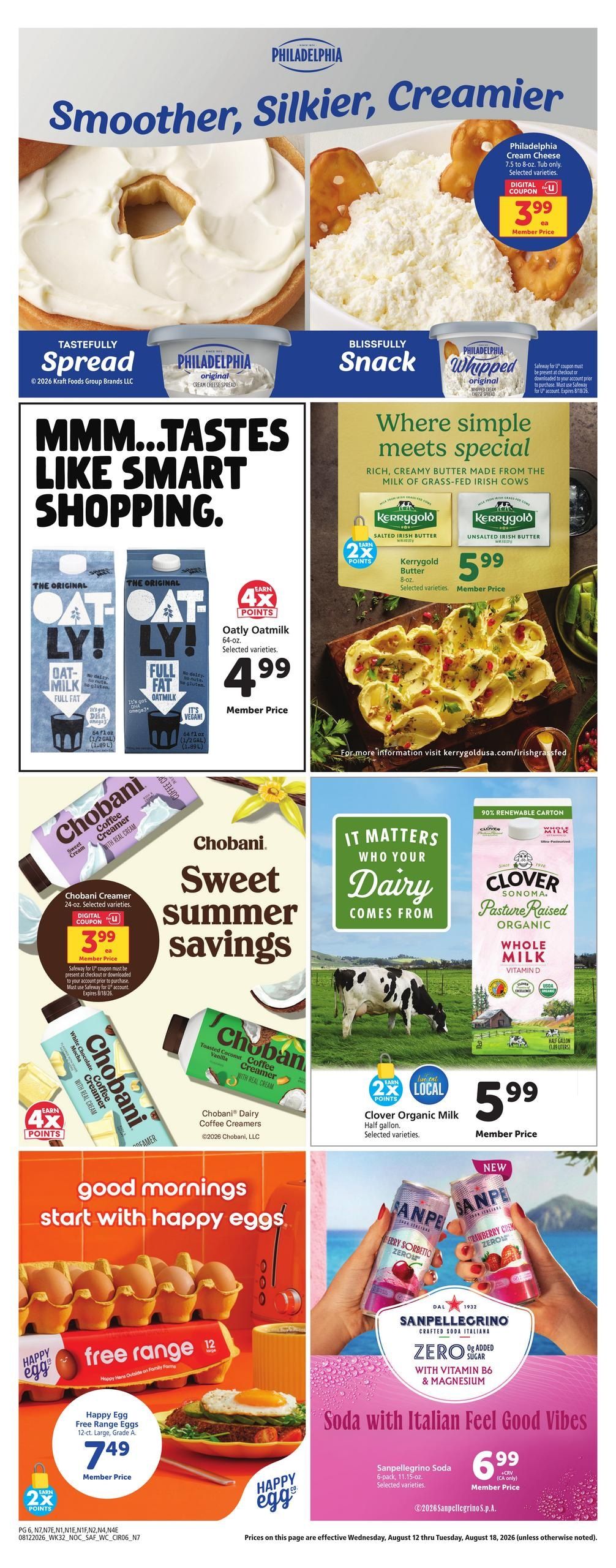 Safeway (Antioch Area, CA) Weekly Ad August 12 - 18, 2026