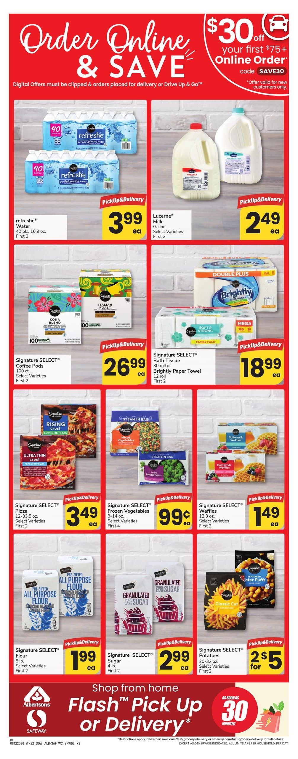 Safeway (Tucson–Cortaro Area, AZ) Weekly Ad August 12 - 18, 2026